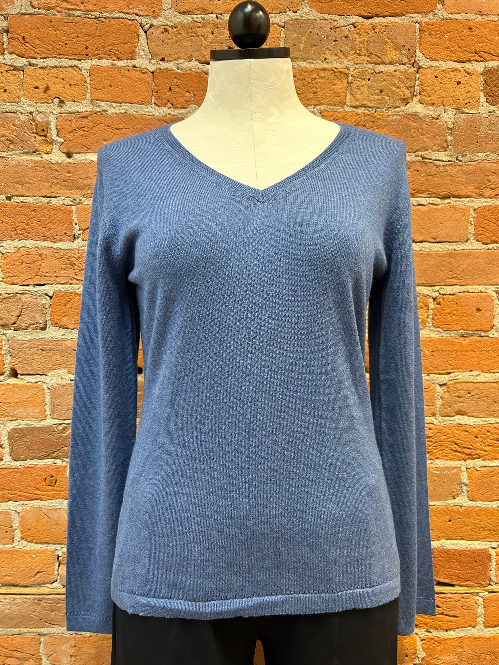 Alashan sweater, cotton cashmere v-neck