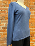 Alashan sweater, cotton cashmere v-neck