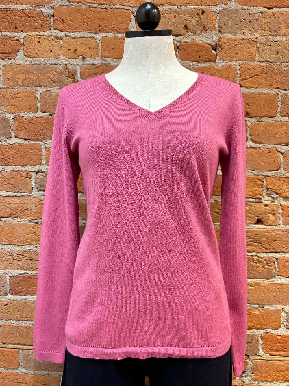 Alashan sweater, cotton cashmere v-neck