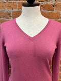 Alashan sweater, cotton cashmere v-neck