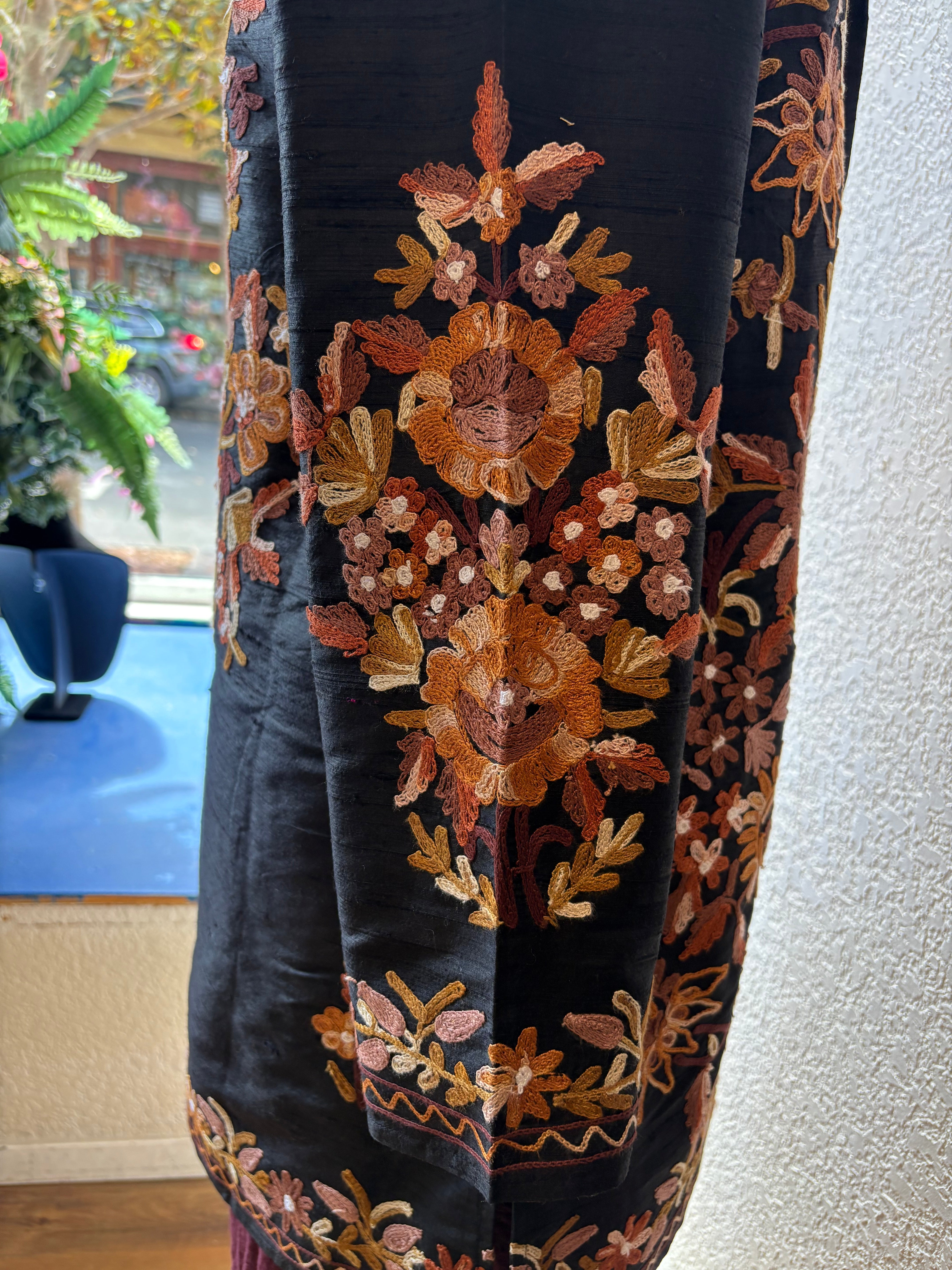 ANU Balmoral embroidered silk jacket