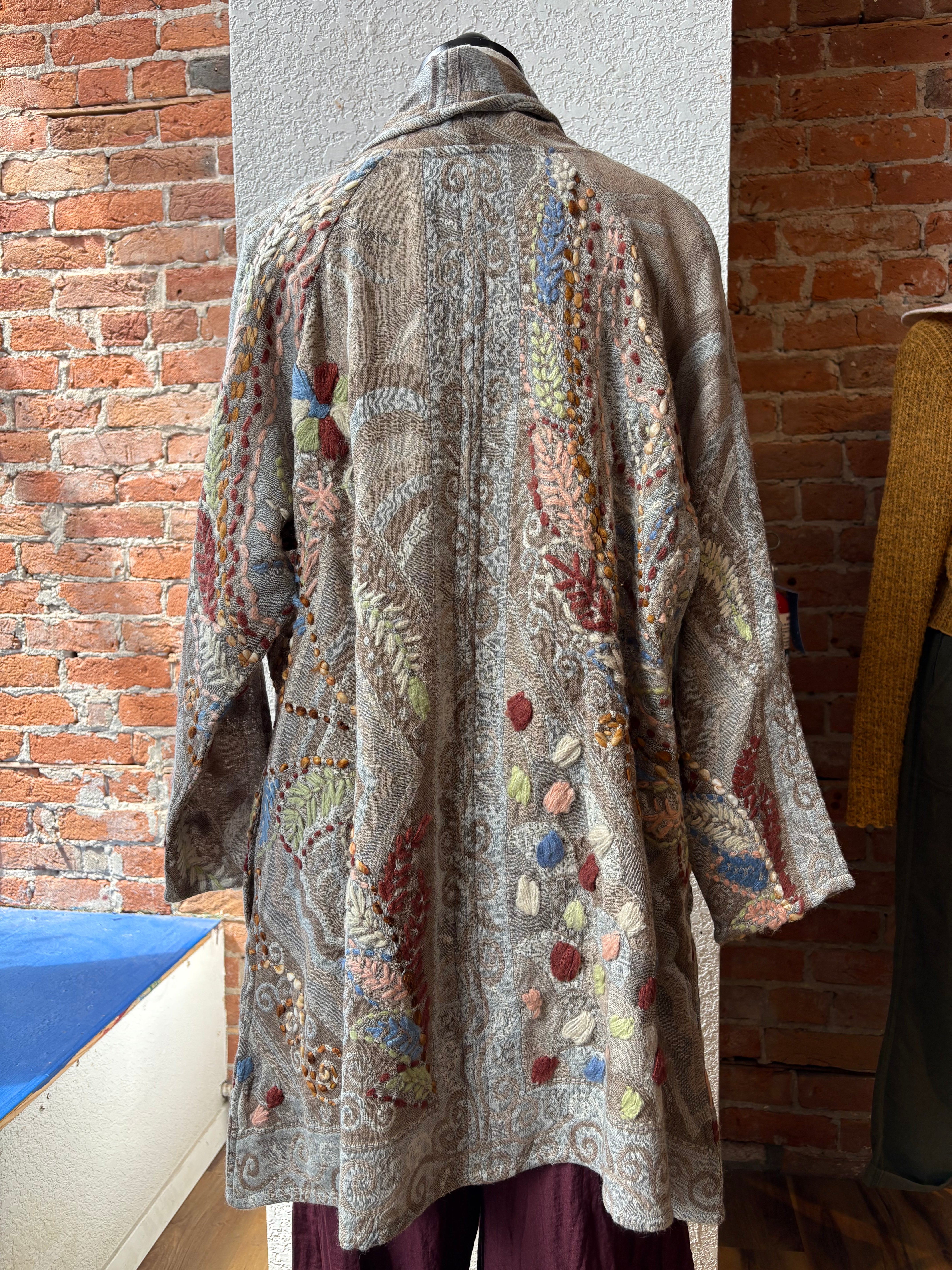 ANU Echo embroidered wool jacket (2 colors)