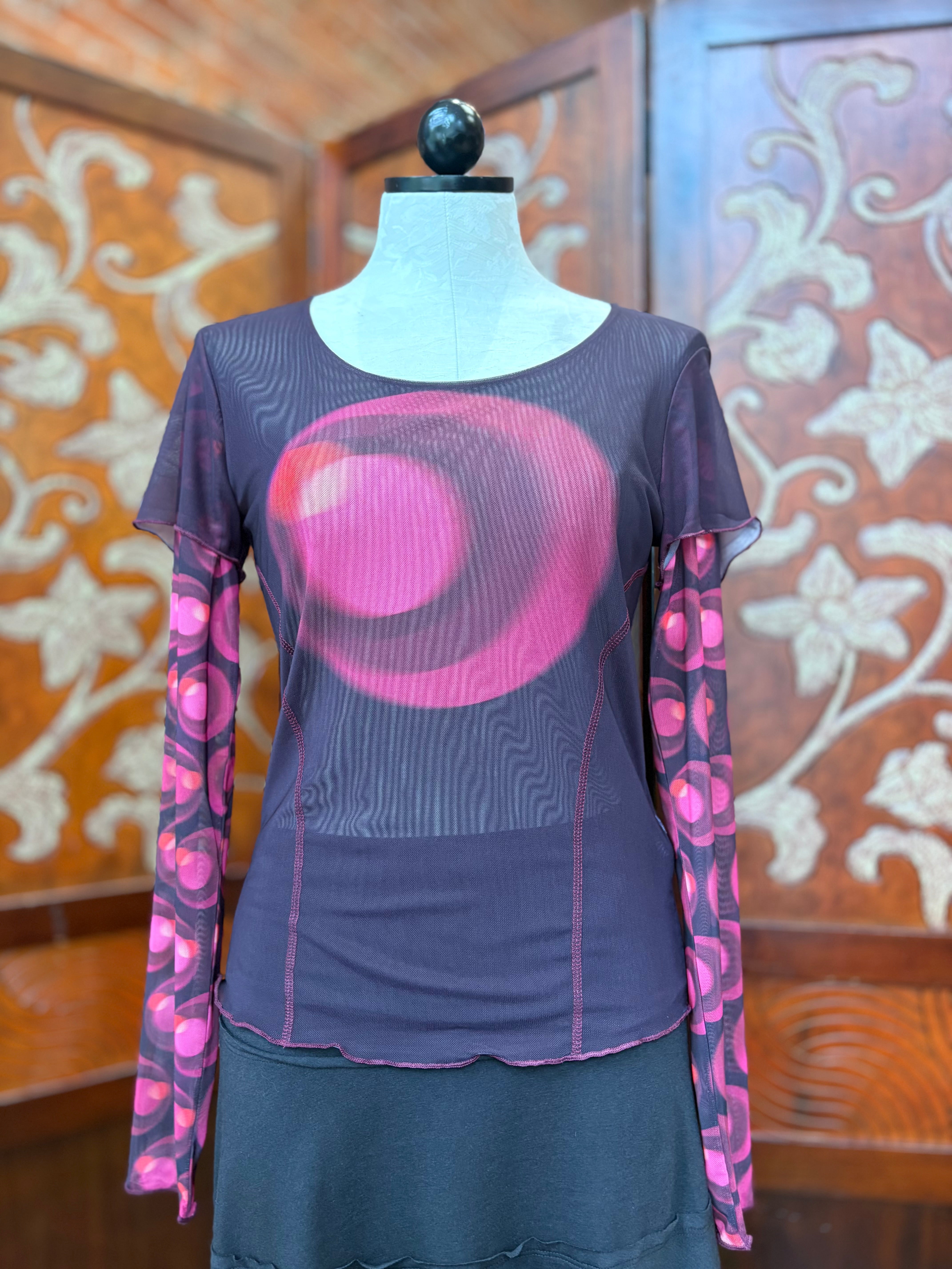 Camisa Desigual Abata, encaje con botones delanteros