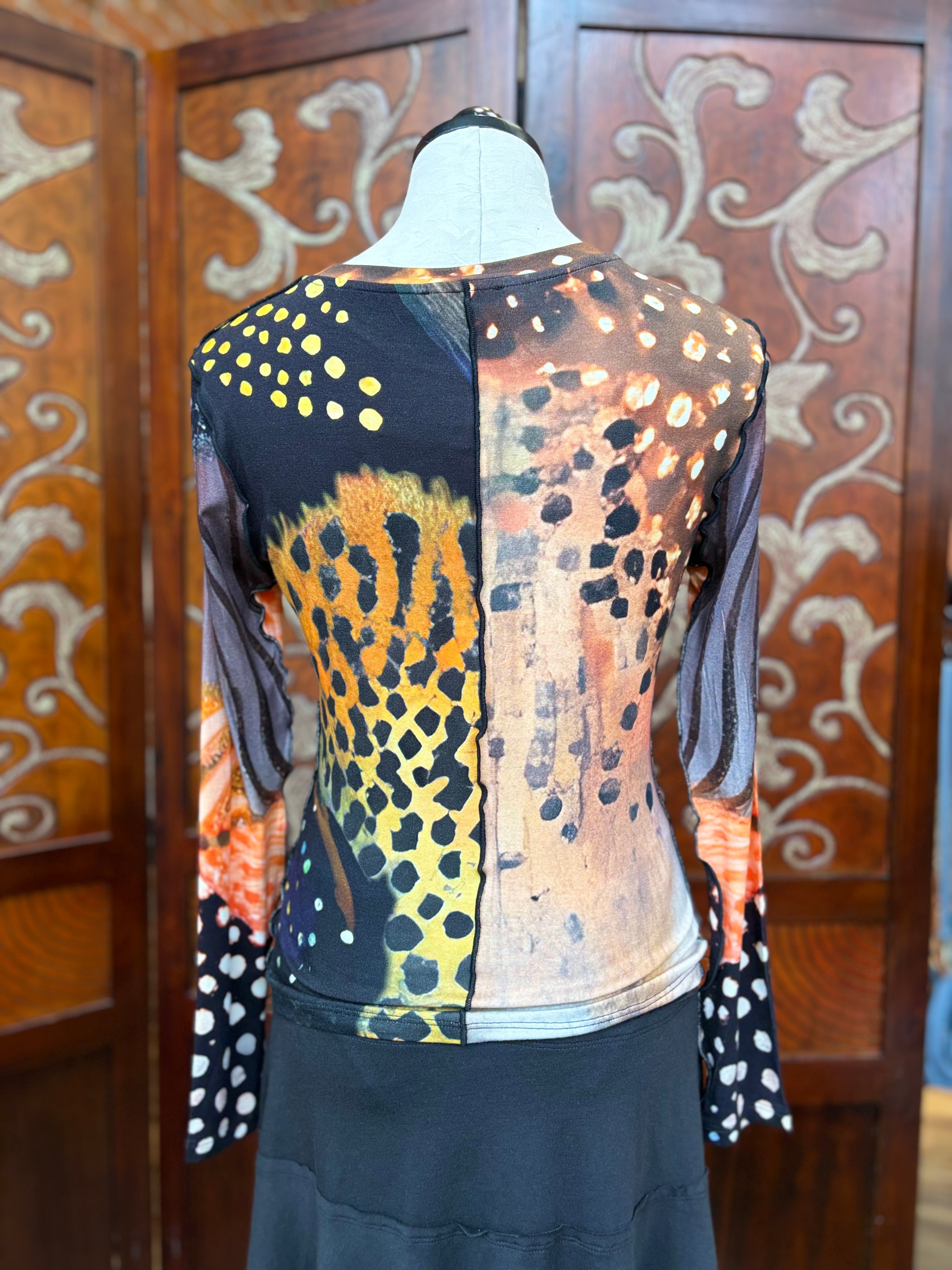 Camisa Desigual Abata, encaje con botones delanteros