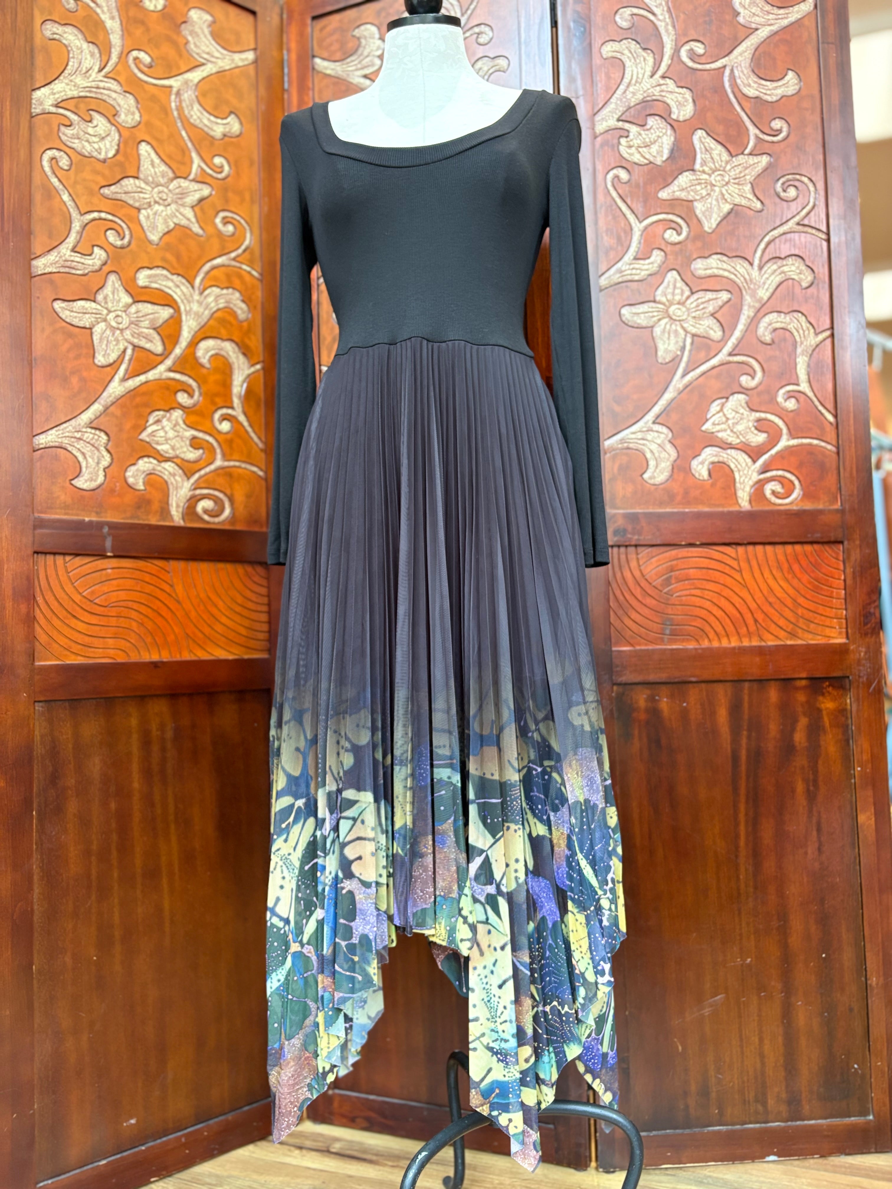 Desigual Alba Lacroix dress, long sleeve VK10