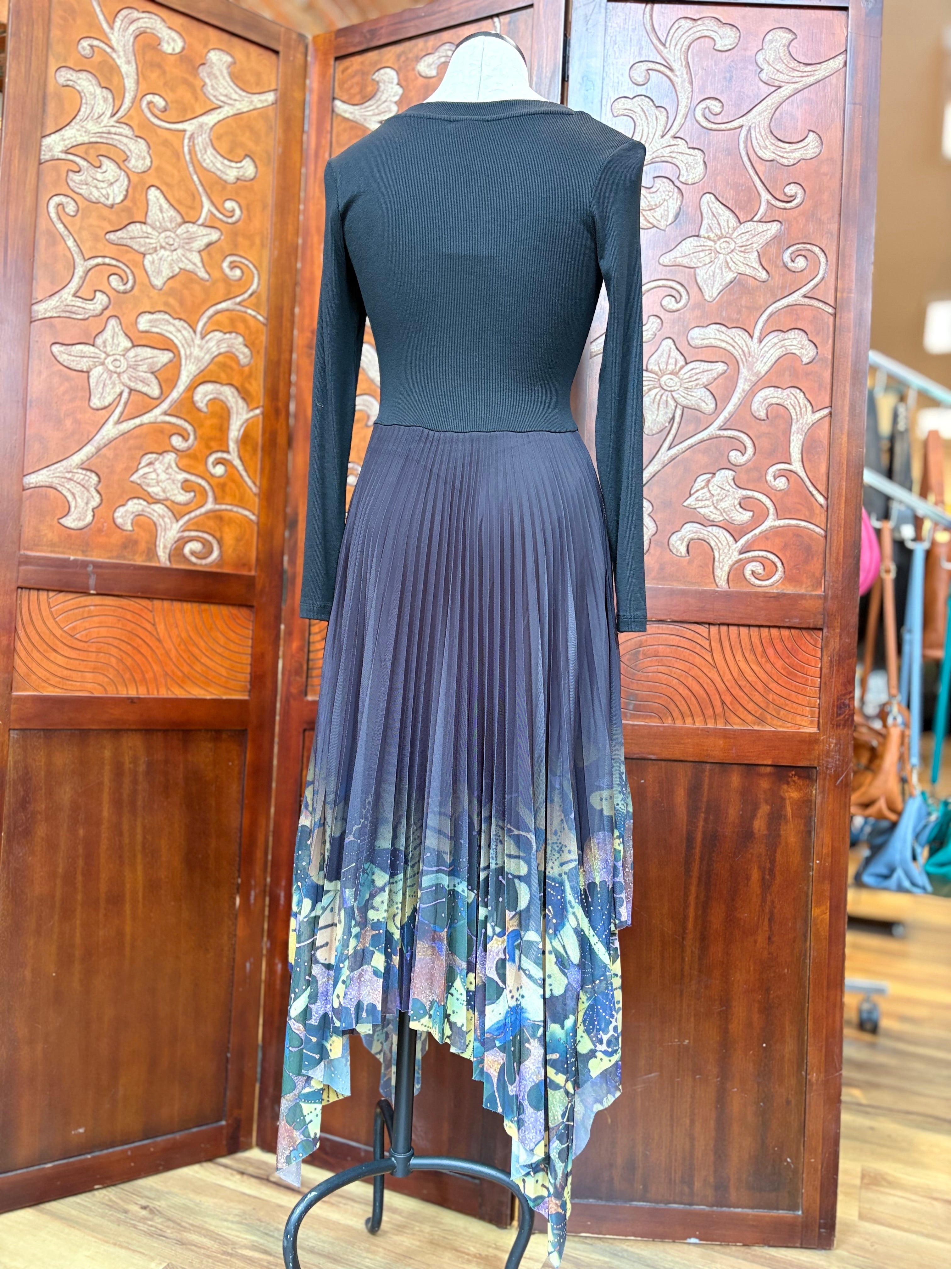 Desigual Alba Lacroix dress, long sleeve VK10