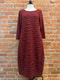 Cut Loose dress, textured knit