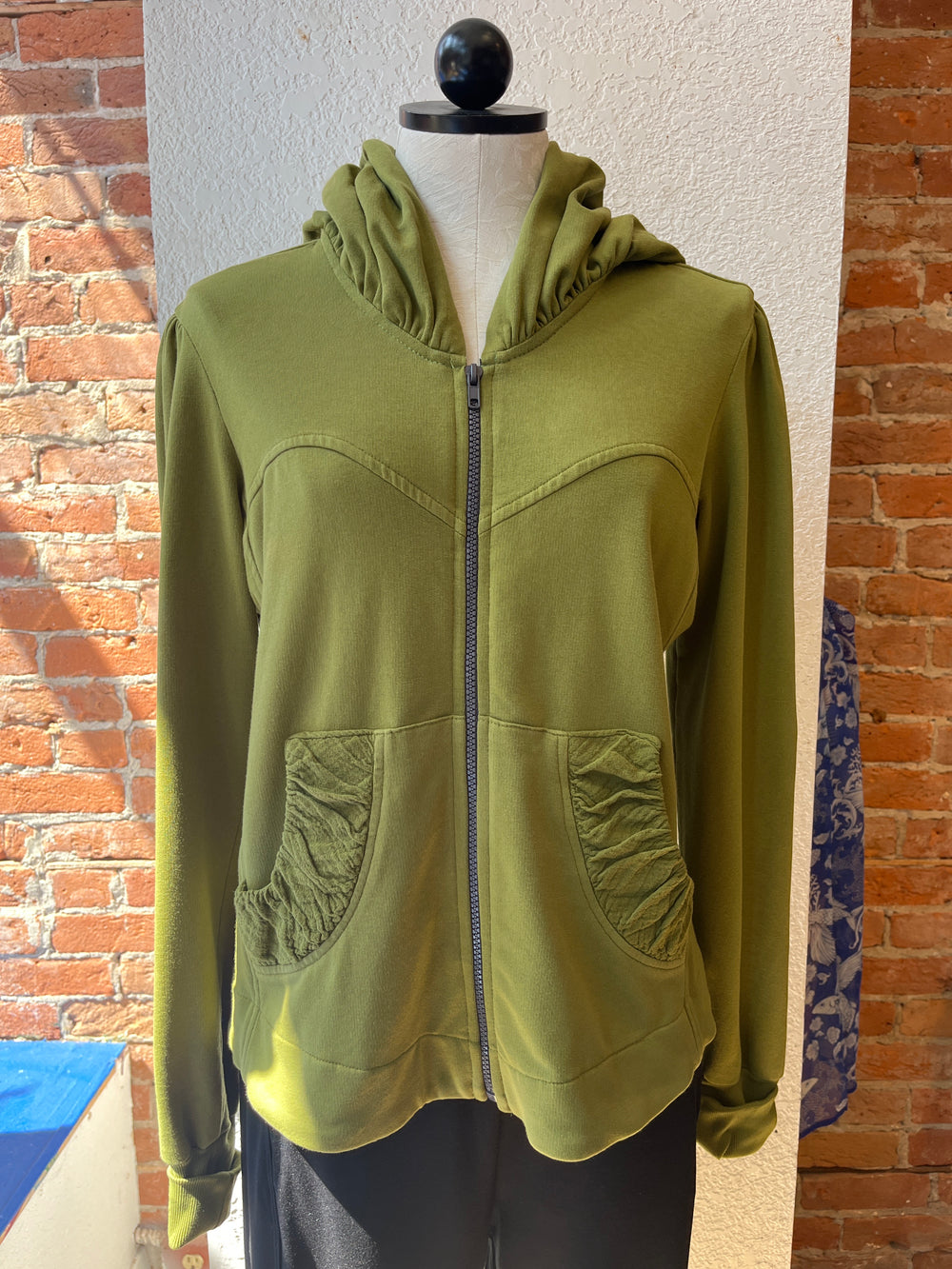 Chaqueta/abrigo con capucha CMC 3261, cremallera corta (6 colores)