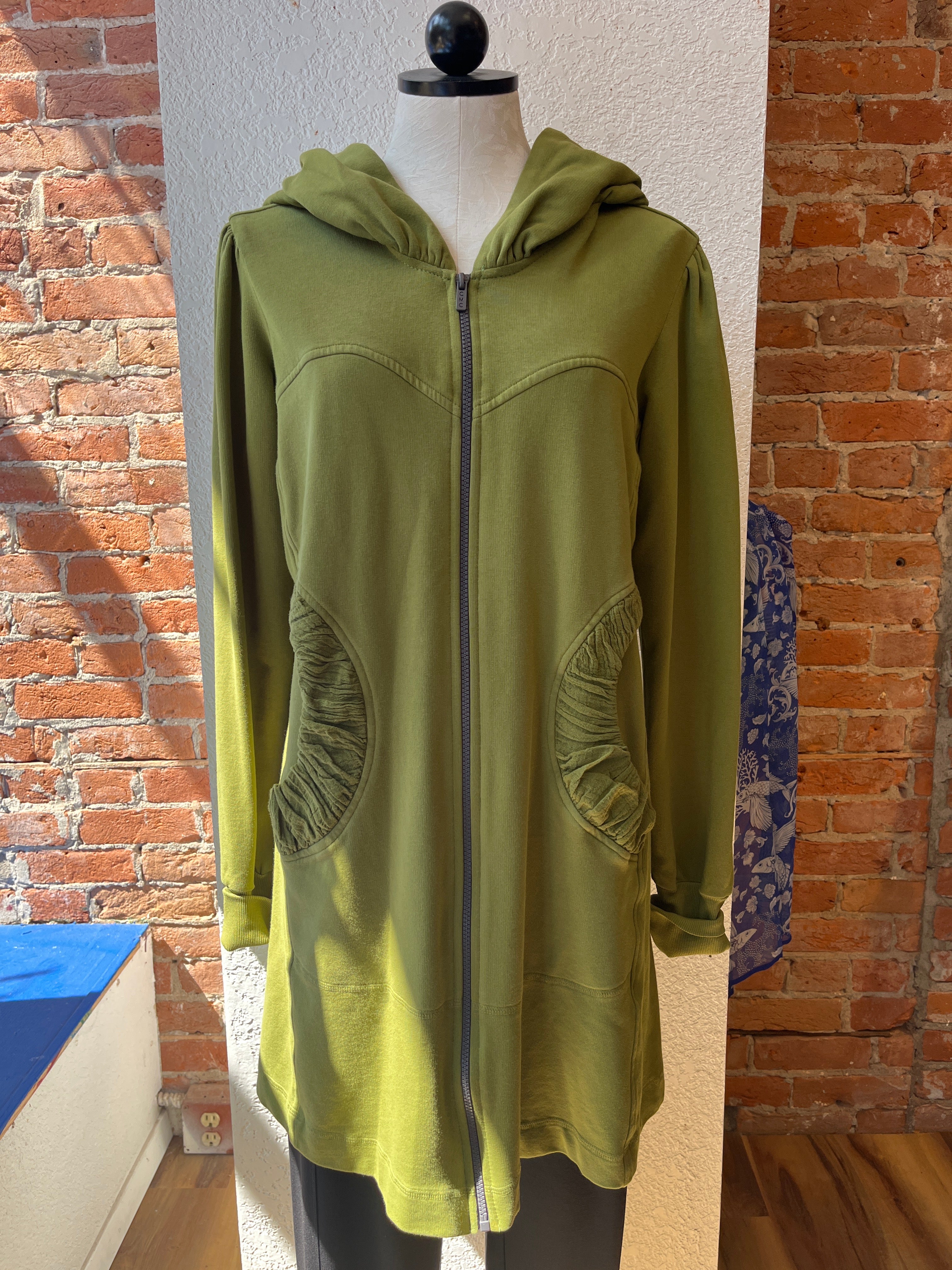 CMC hoodie jacket/coat 3187, long zip (8 colors) – Belle Starr