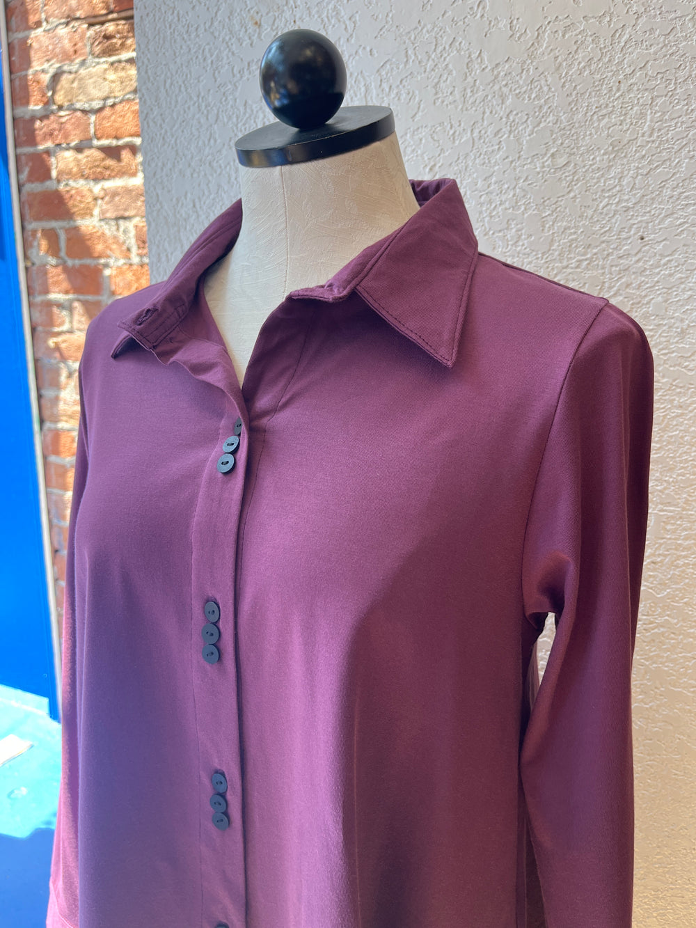 Flutter shirt, long-sleeve pocket