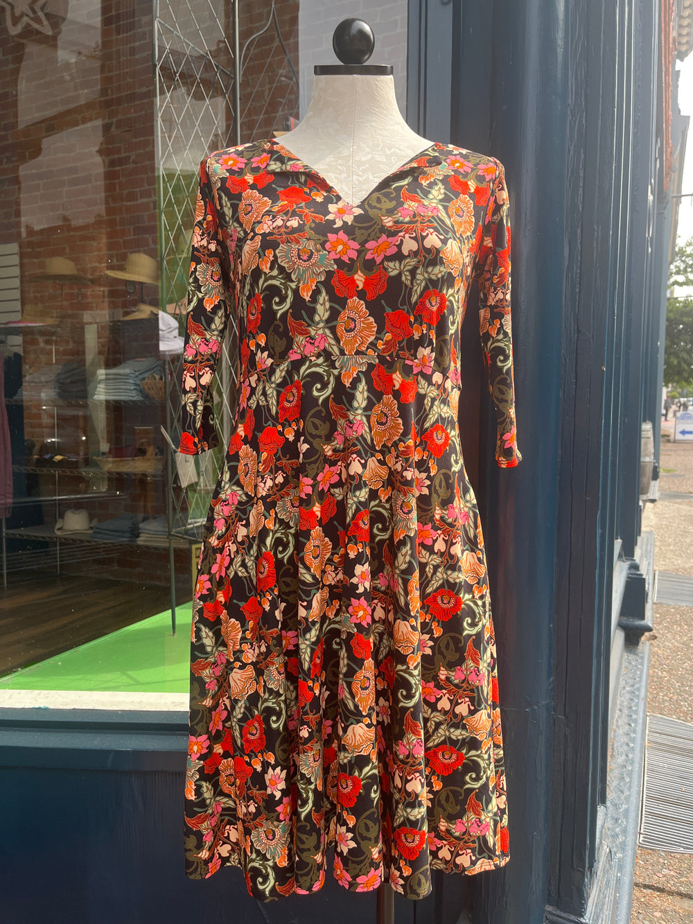 Salaam Annie dress, 3/4 sleeve (2 prints)