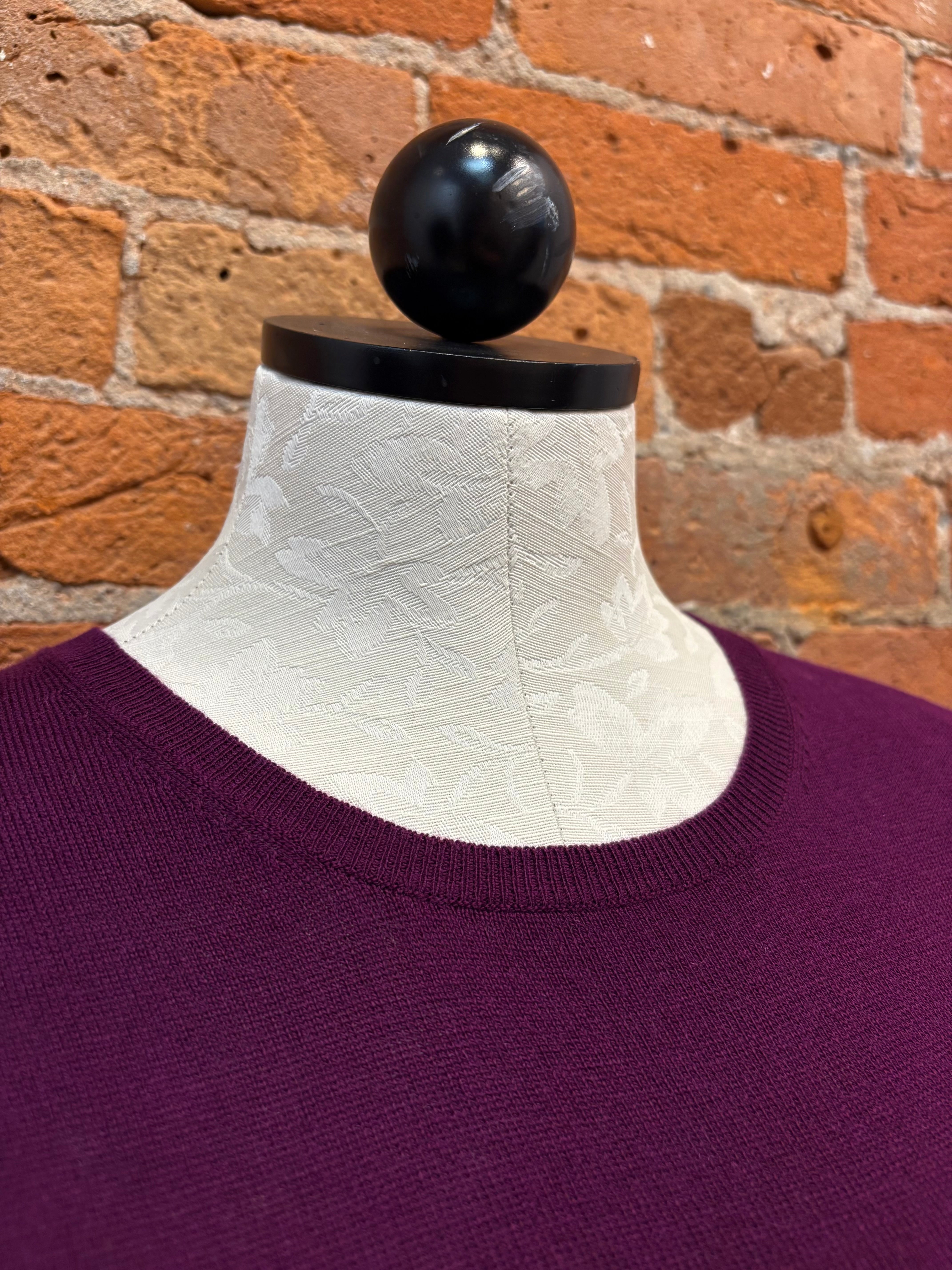 Alashan sweater LC2006, classic crewneck cotton cashmere (3 colors)