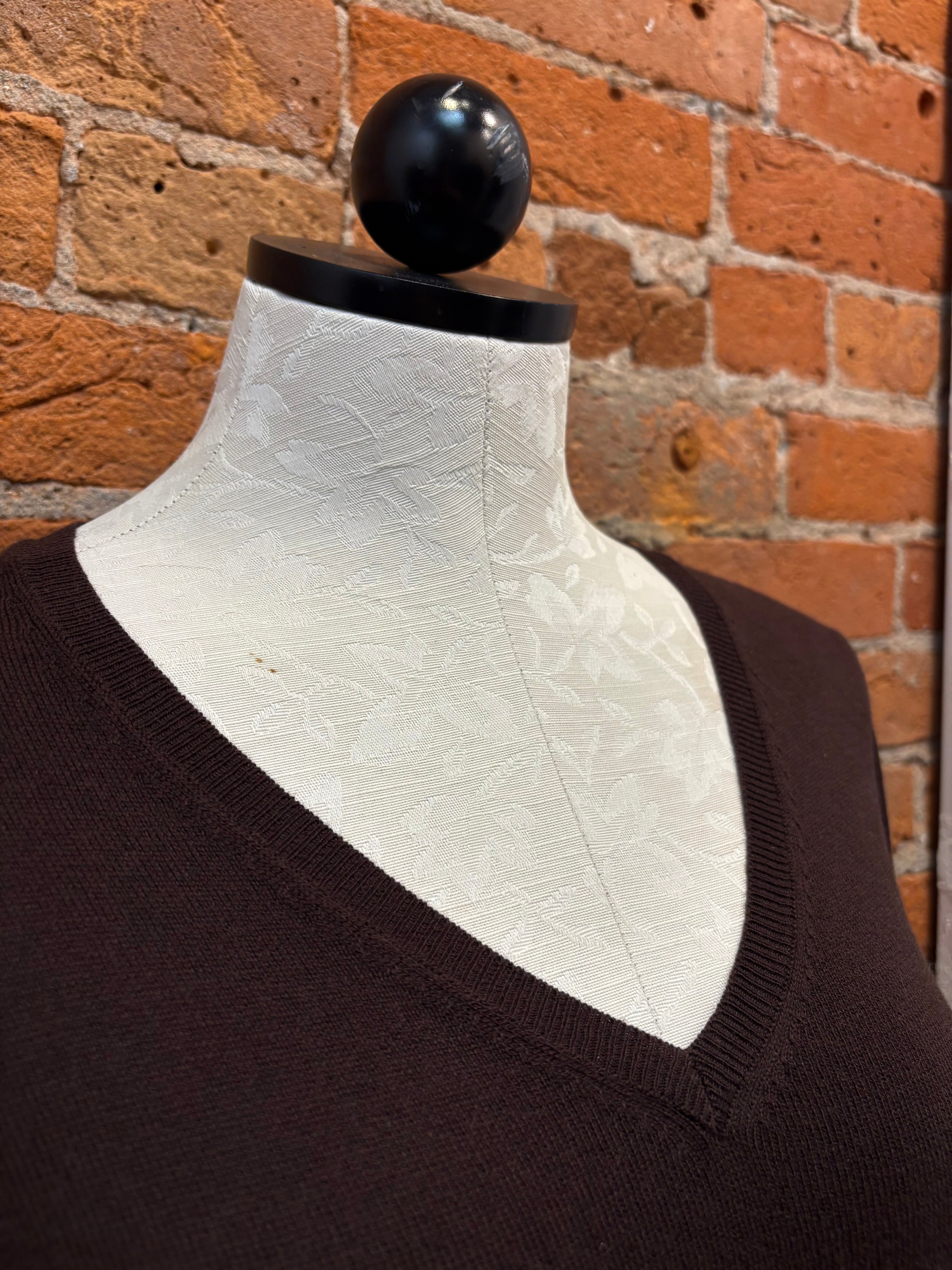 Alashan sweater LC2005, classic v-neck cotton cashmere (3 colors)