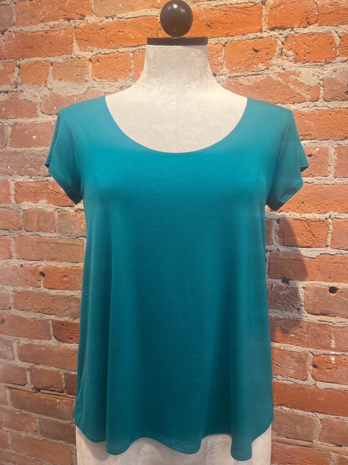 Salaam Cora shirt, solid cap sleeve (2 colors)