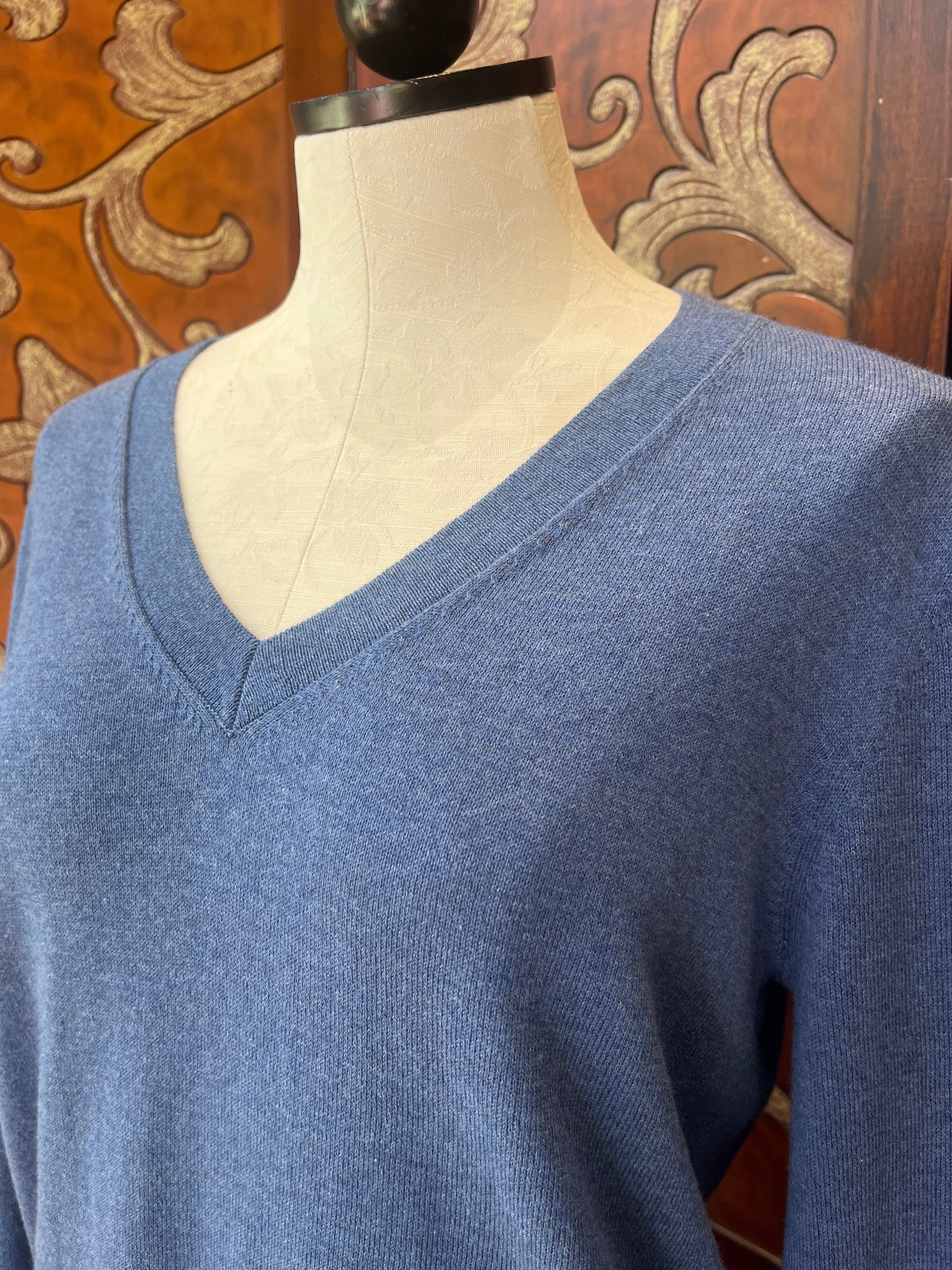 Alashan sweater LC2113, West Elm v-neck cotton cashmere