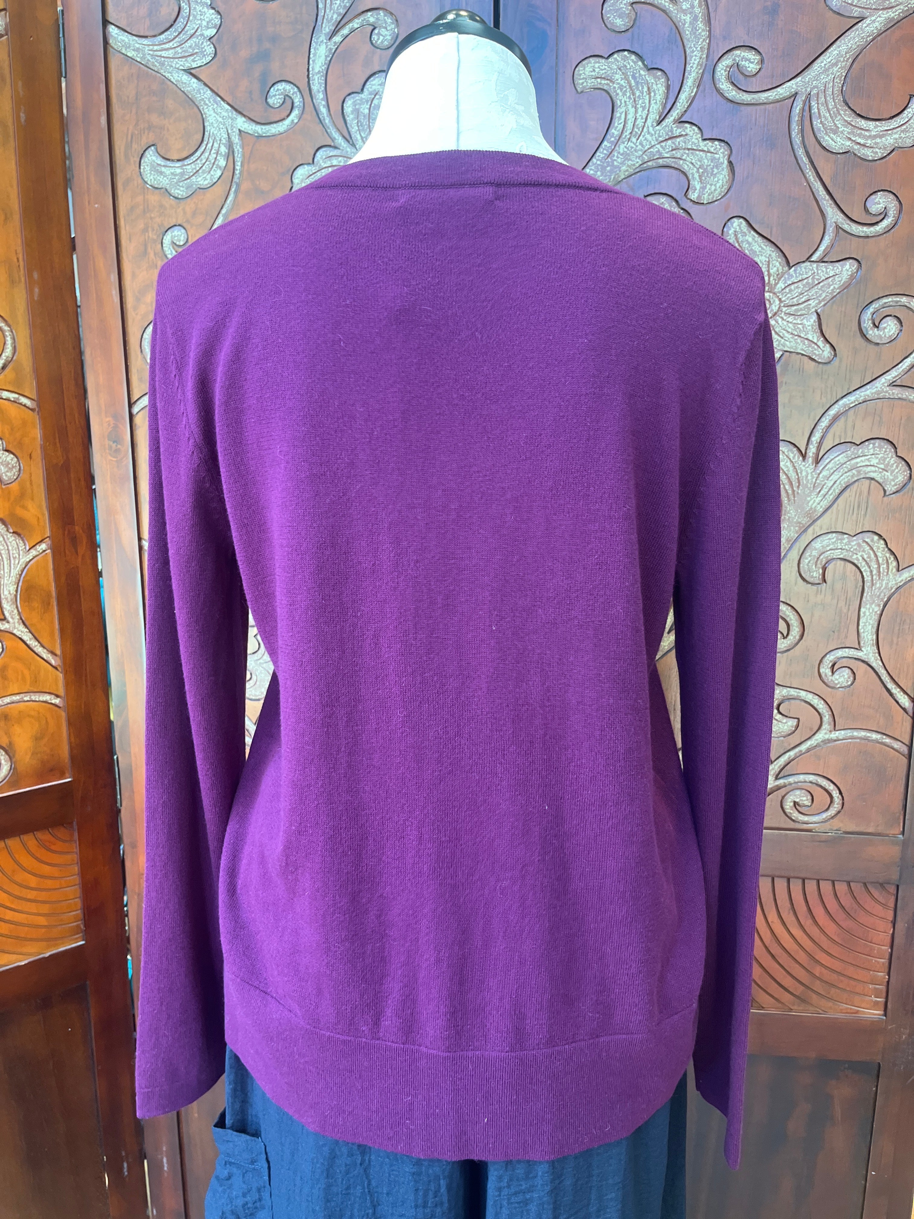 Alashan sweater LC2113, West Elm v-neck cotton cashmere