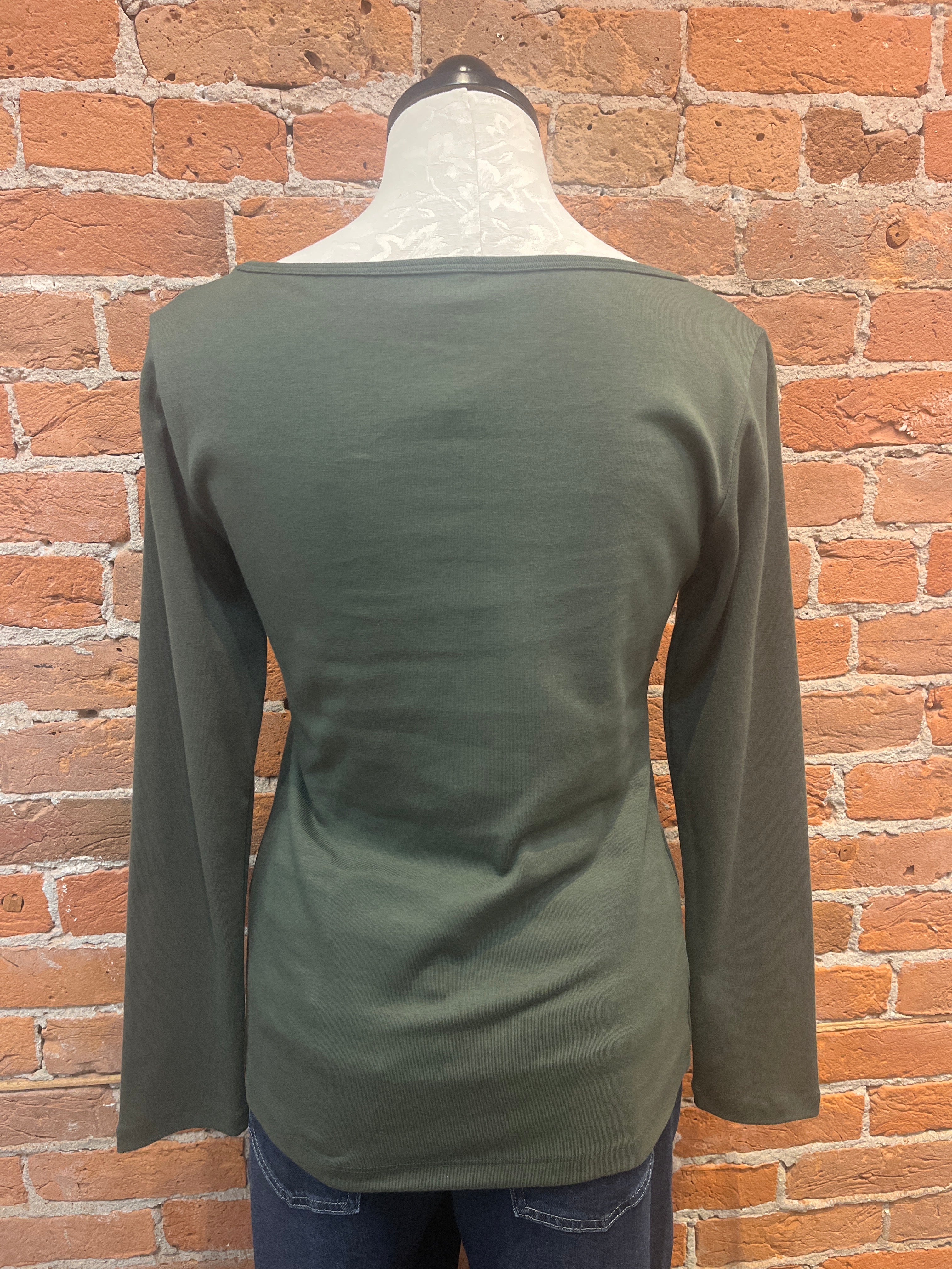 Necessitees t-shirt, boatneck long-sleeve (2 colors)