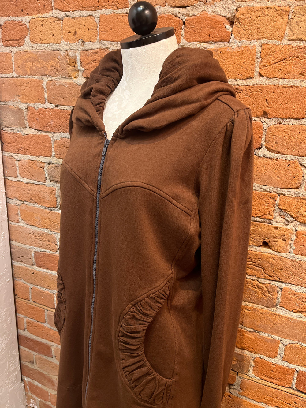 CMC hoodie jacket/coat 3187, long zip (8 colors)