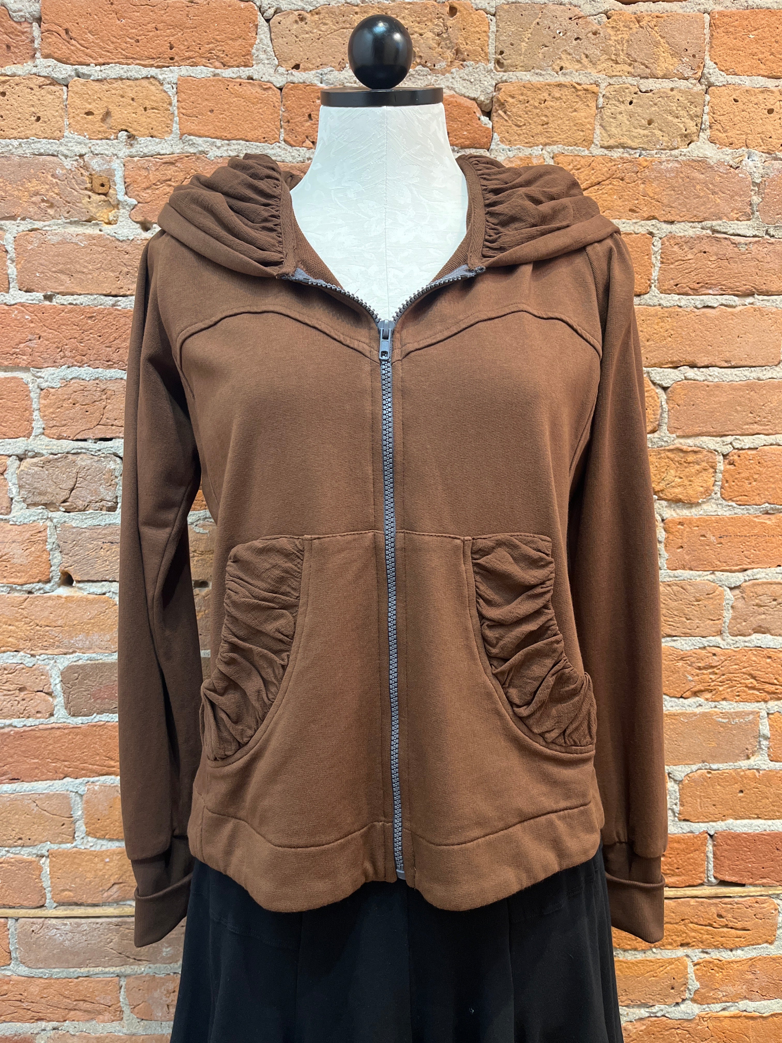 CMC hoodie jacket/coat  3261, short zip (6 colors)