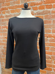 Necessitees t-shirt, boatneck long-sleeve (3 colors)