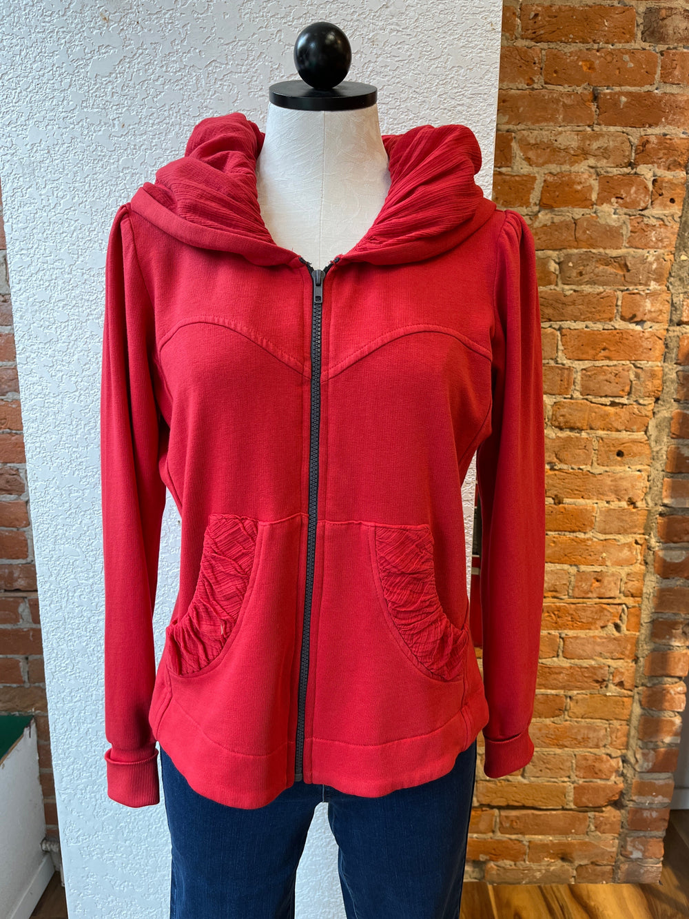 CMC hoodie jacket/coat 3261, short zip SALE XS, S