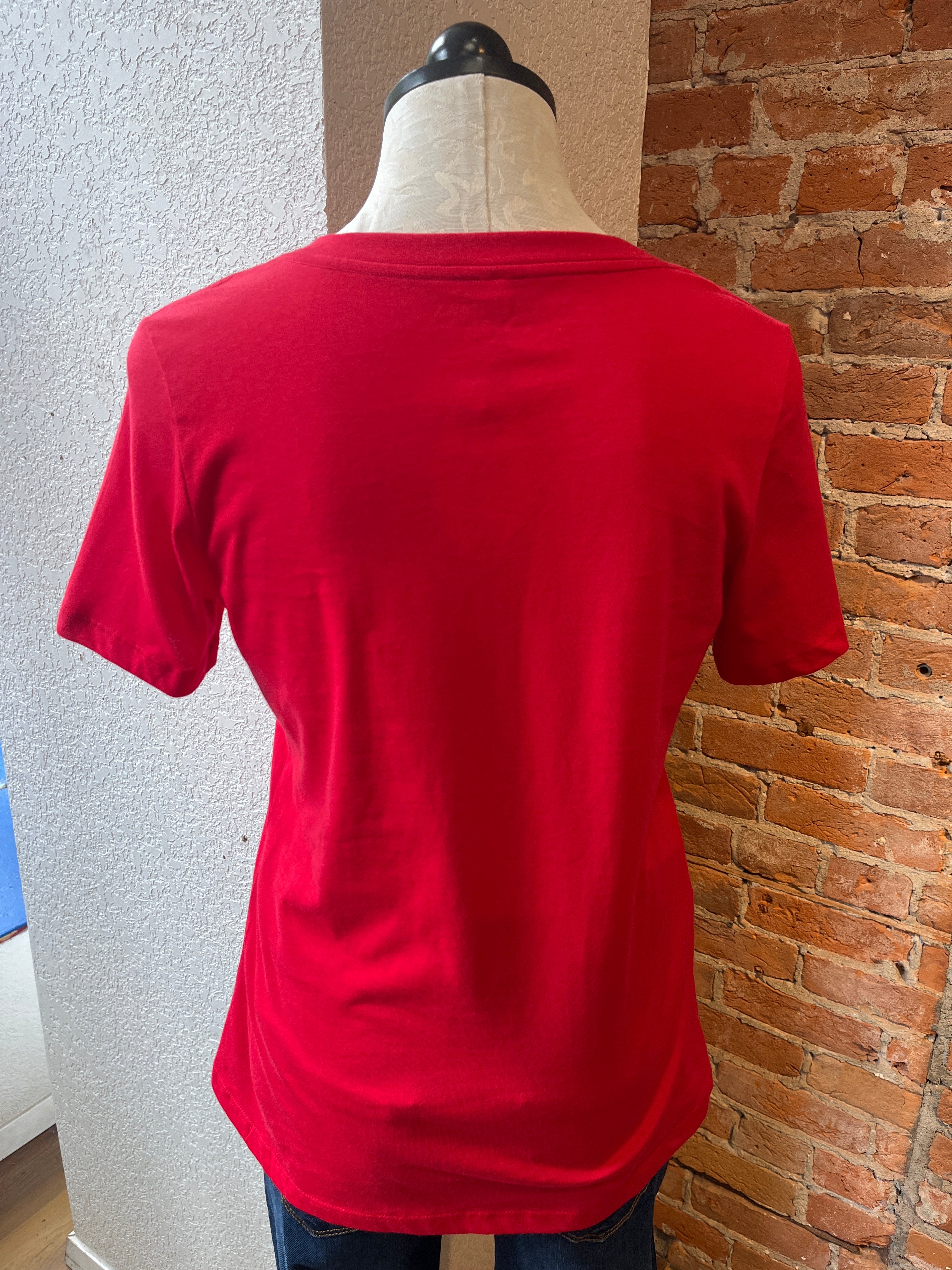 Camiseta Marushka uve relajada manga corta