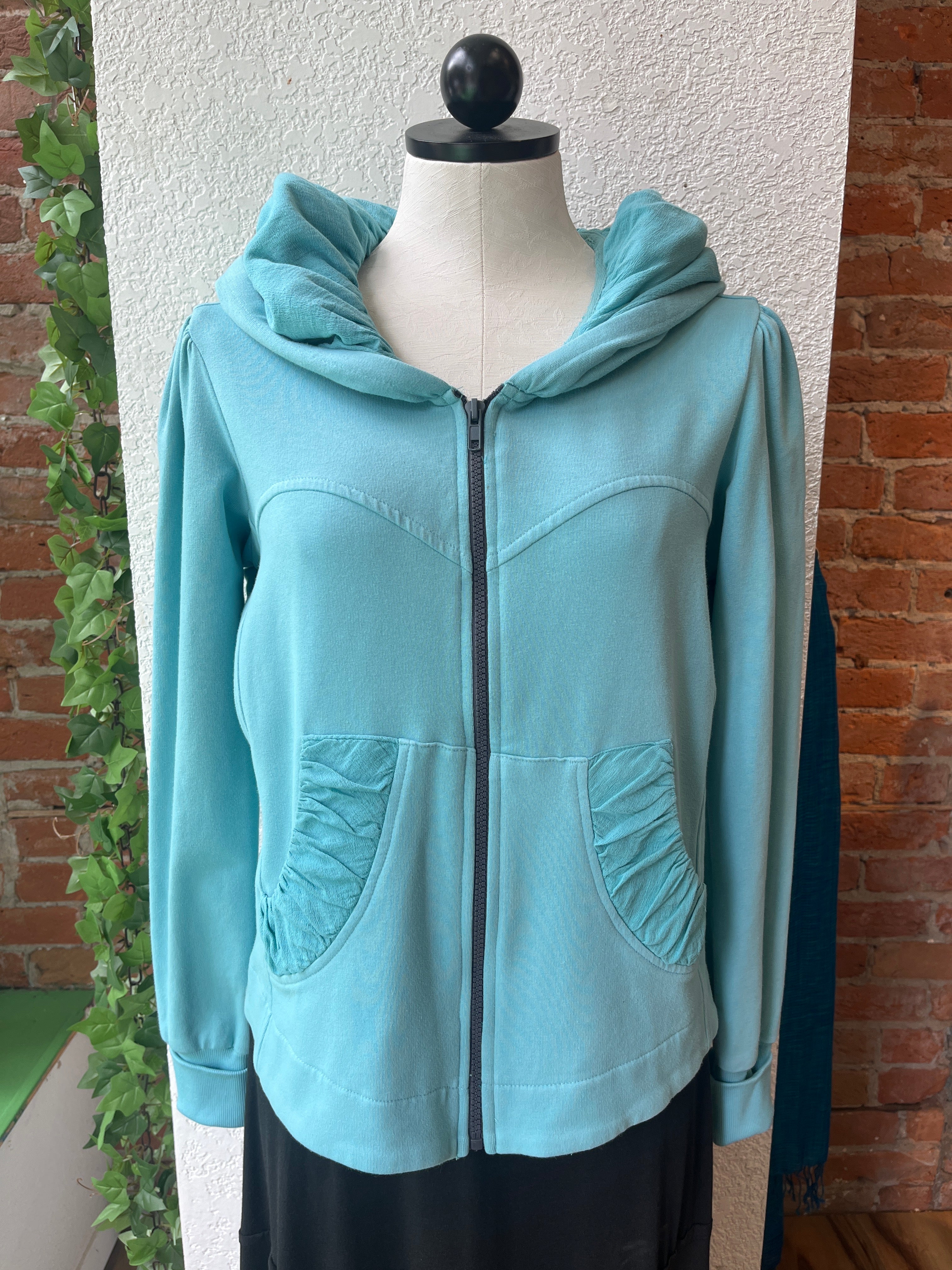 Chaqueta/abrigo con capucha CMC 3261, cremallera corta (6 colores)