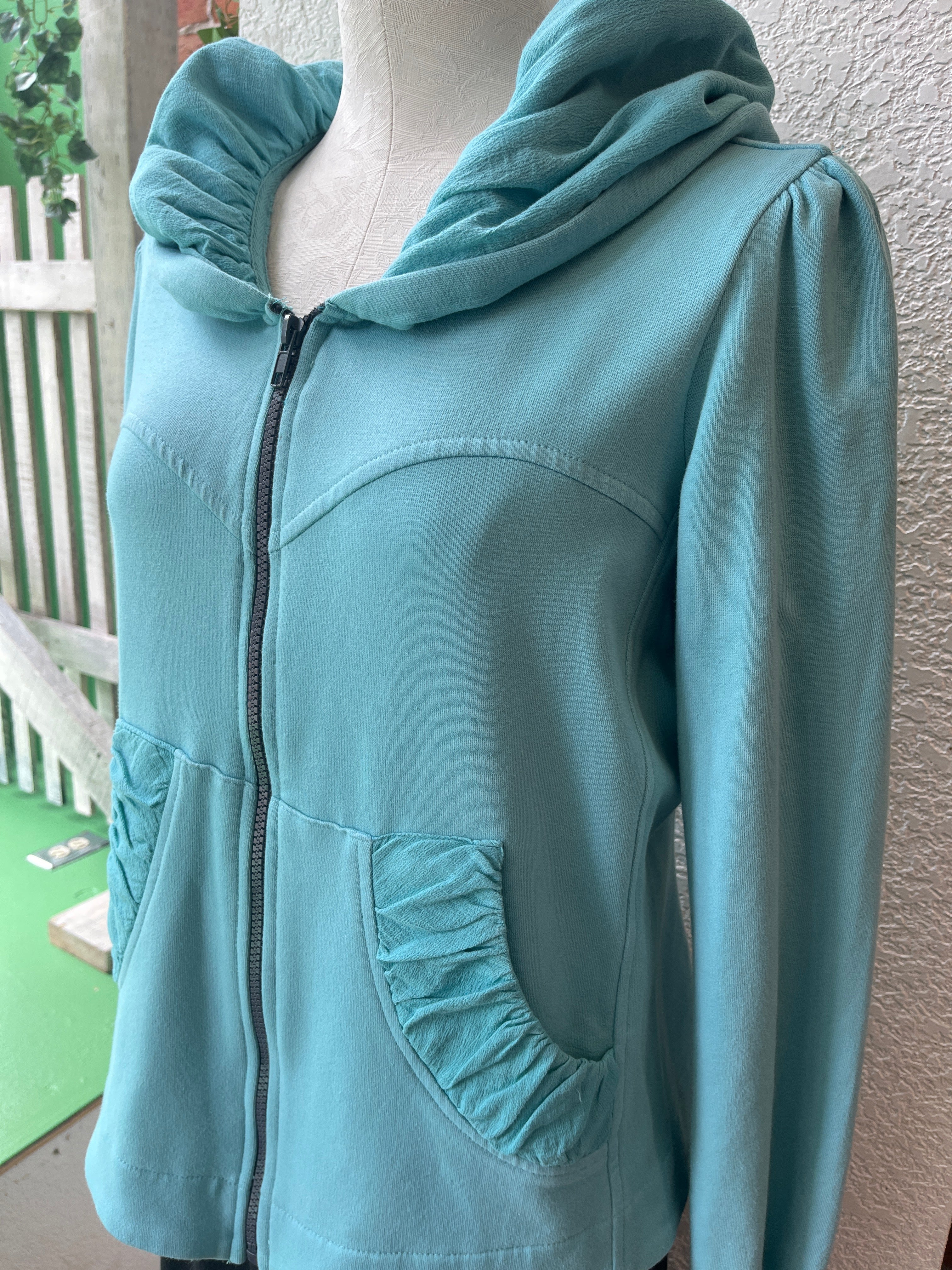 Chaqueta/abrigo con capucha CMC 3261, cremallera corta (6 colores)