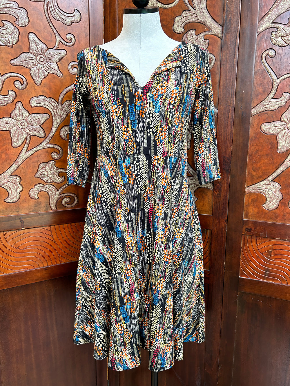 Salaam Annie dress, 3/4 sleeve (3 prints)