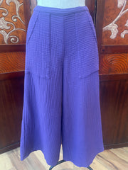 CMC pant 5600, 3-layer cotton gauze culotte Jam