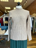 Renuar sweater 6909, textured mockneck (2 colors)