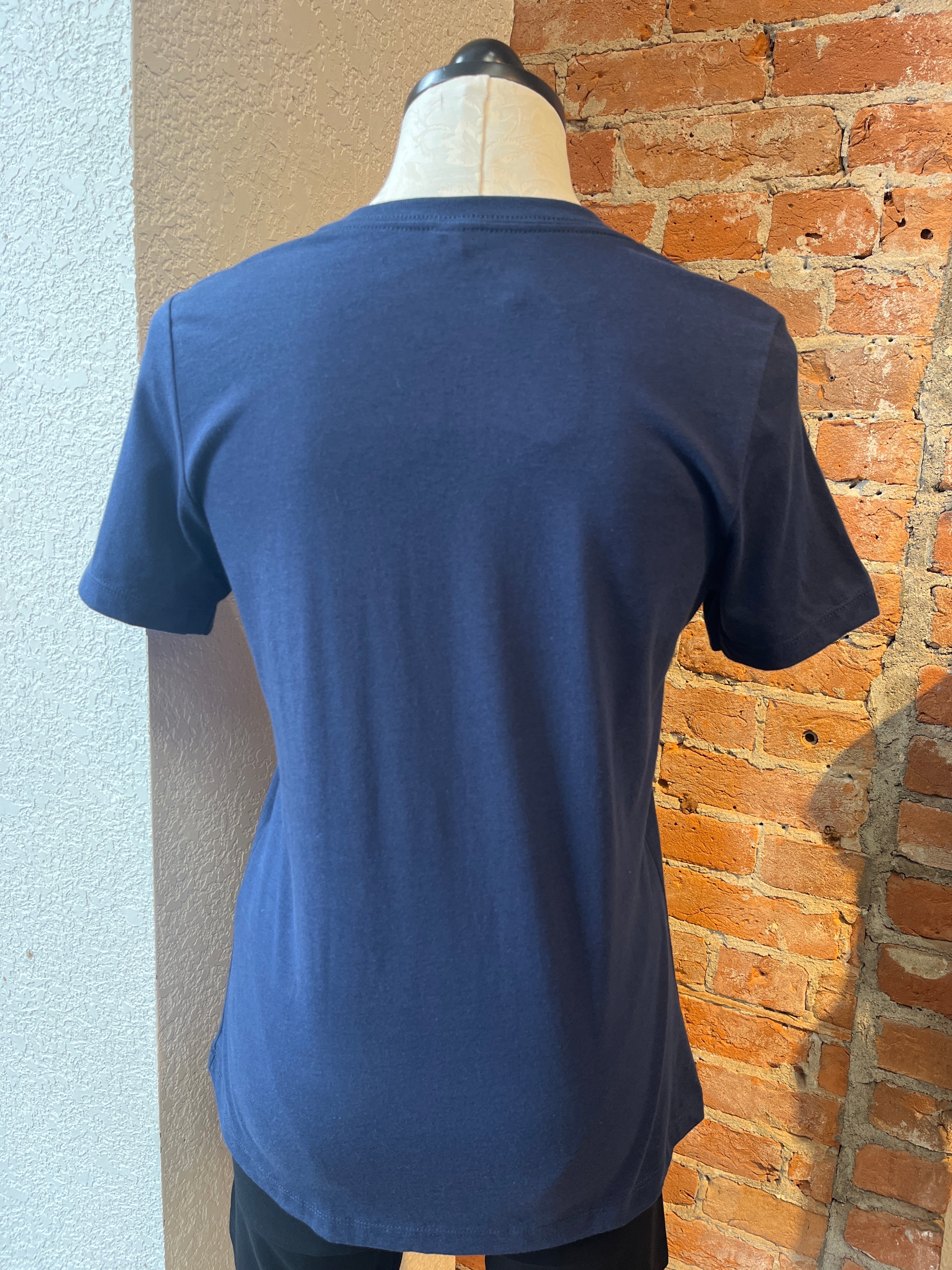 Camiseta Marushka, manga corta y cuello redondo relajado