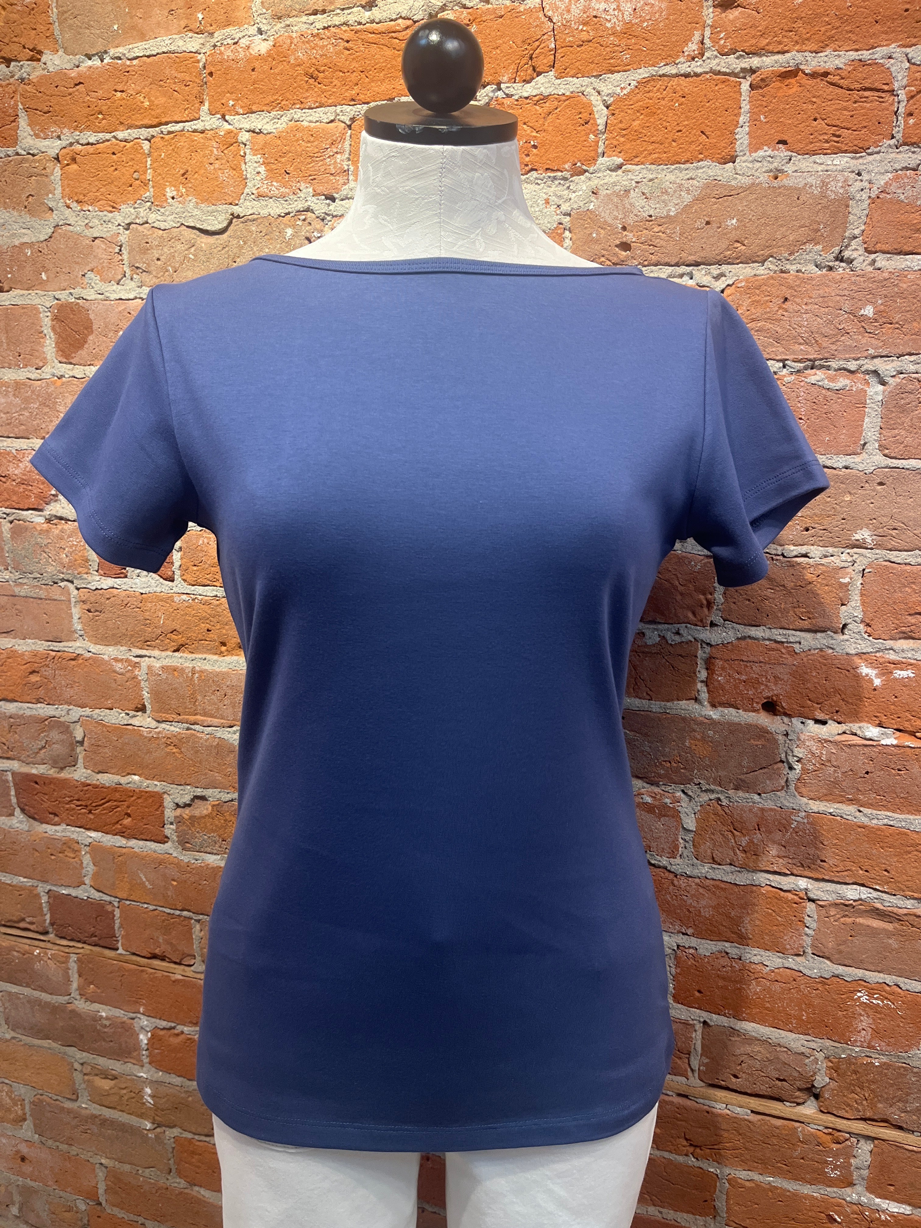 Necessitees t-shirt, boatneck short-sleeve (3 colors)