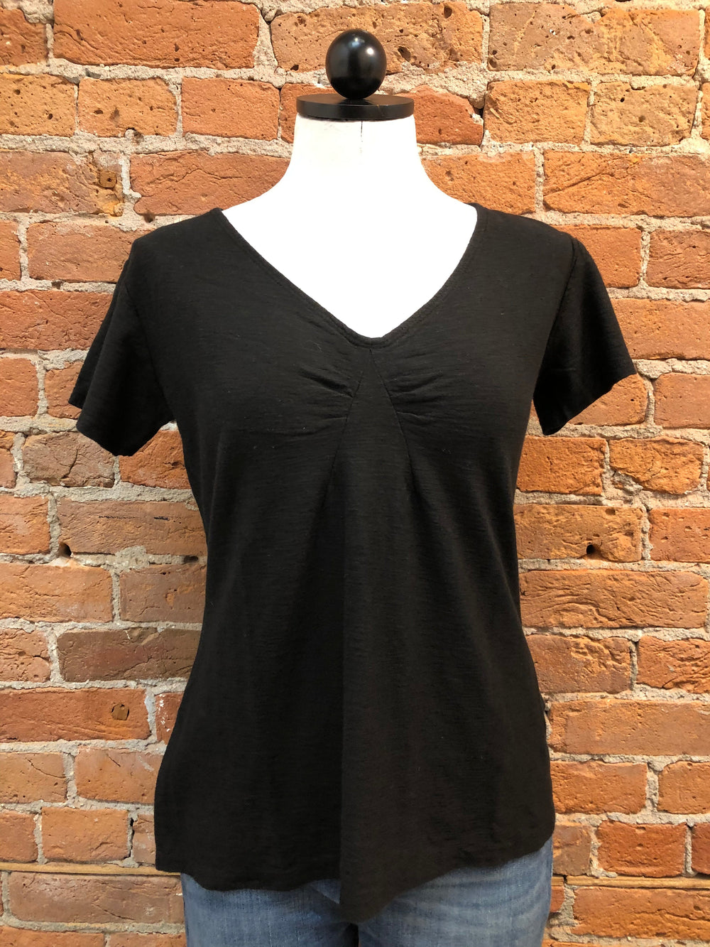 Cut Loose t-shirt, tuck-front short-sleeve SALE Size XS