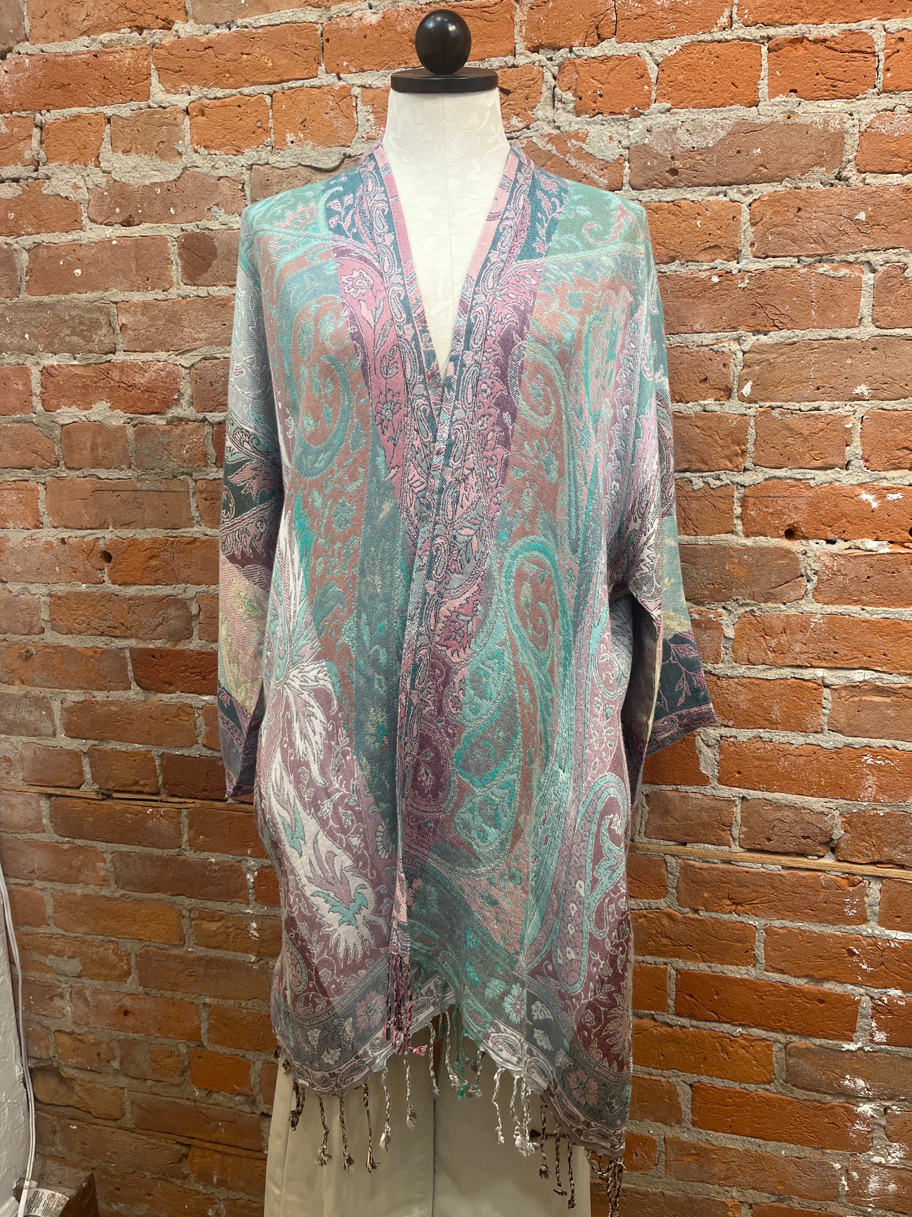 ANU 19828 jacket, reversible duster (2 colors)
