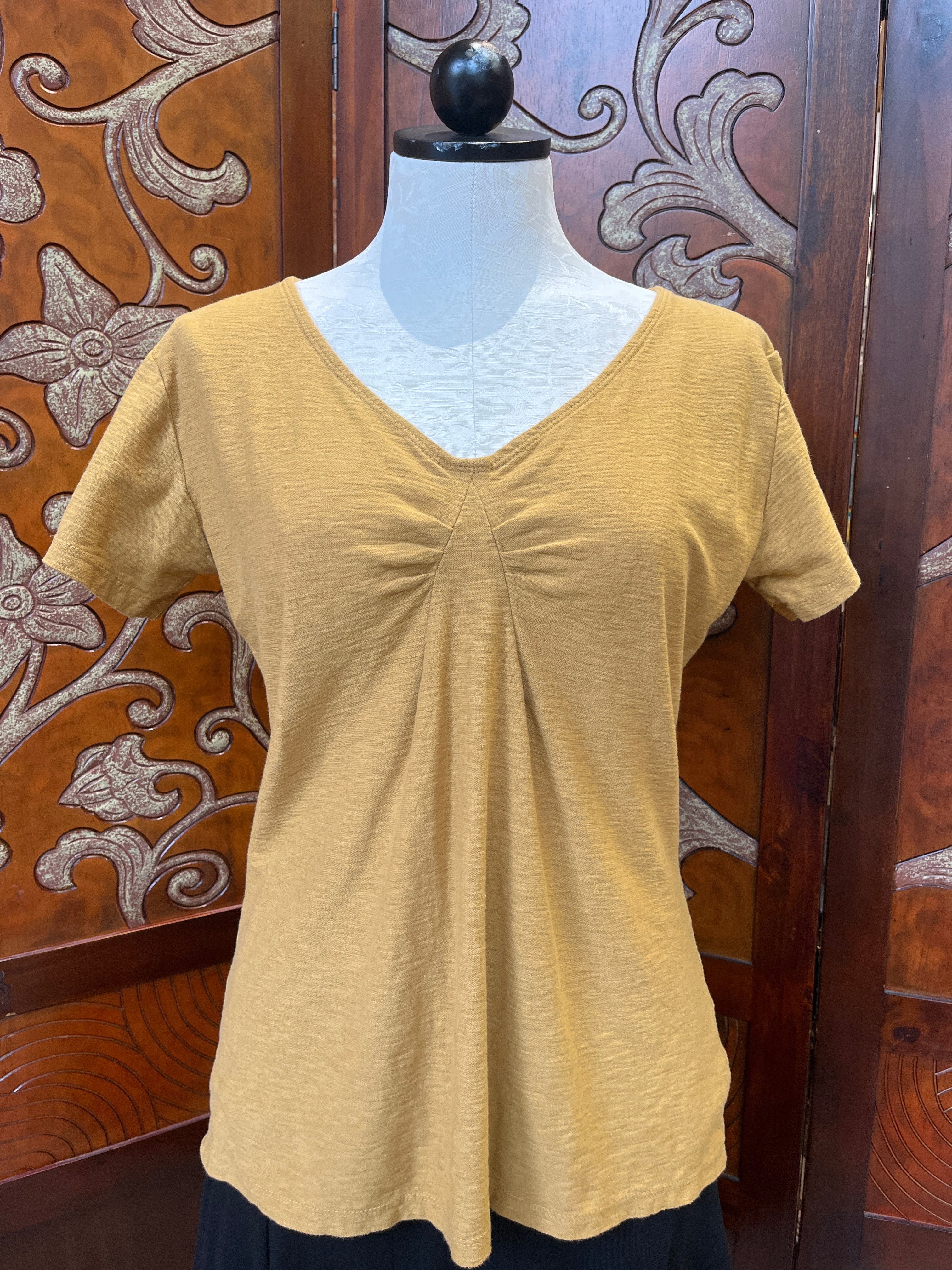 Cut Loose t-shirt, tuck-front short-sleeve (6 colors)