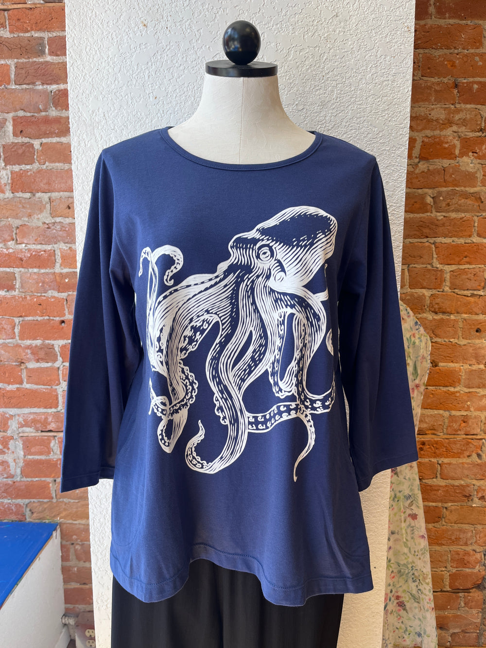 Flutter Ricky t-shirt, octopus image