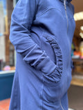 Chaqueta/abrigo con capucha CMC 3187, cremallera larga (8 colores)