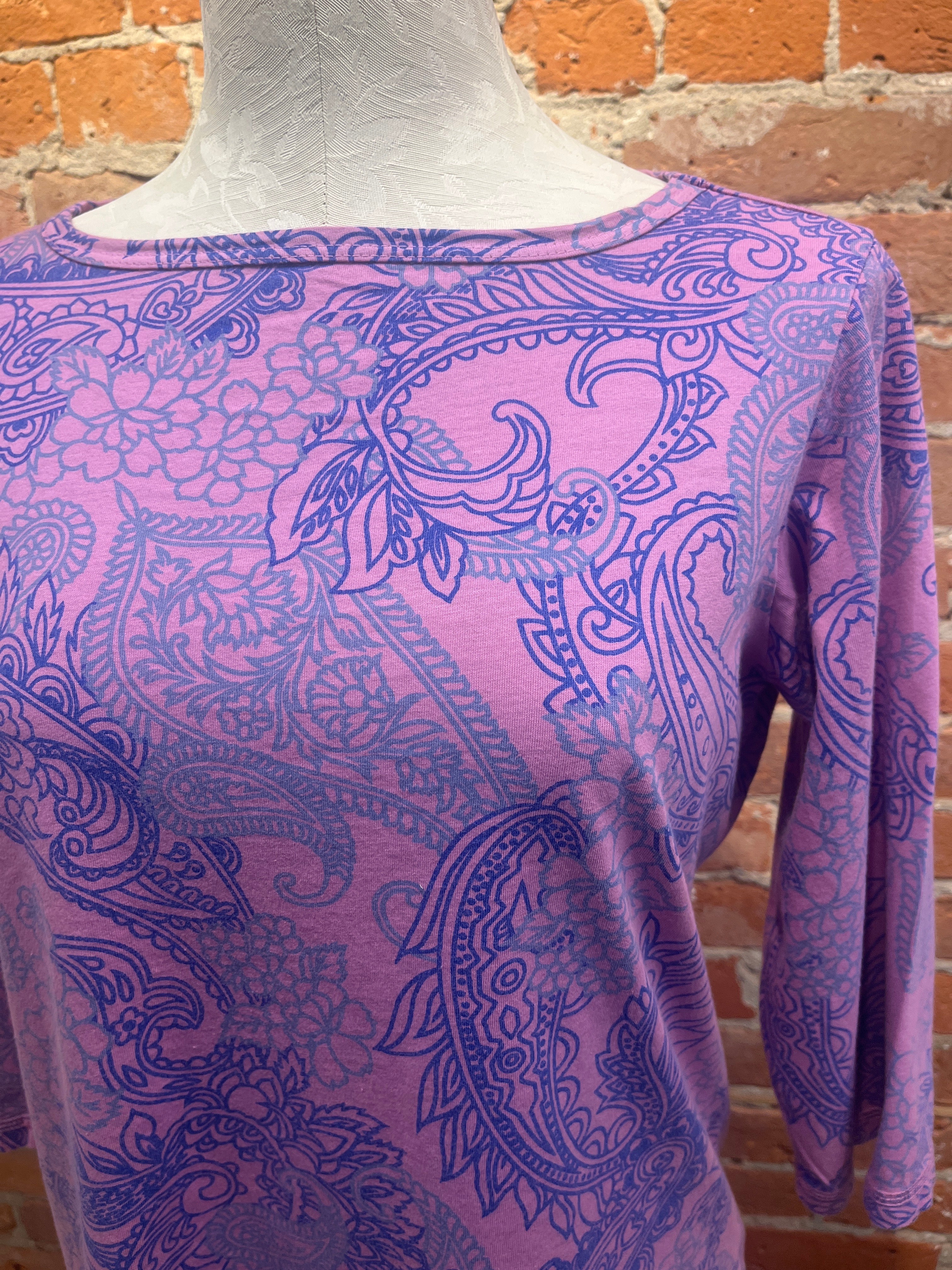 CMC t-shirt, cotton print Tulip