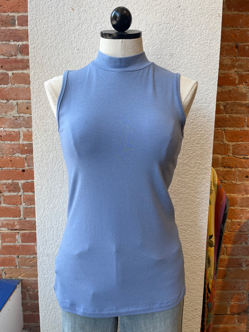 Necessitees tank, jersey mockneck