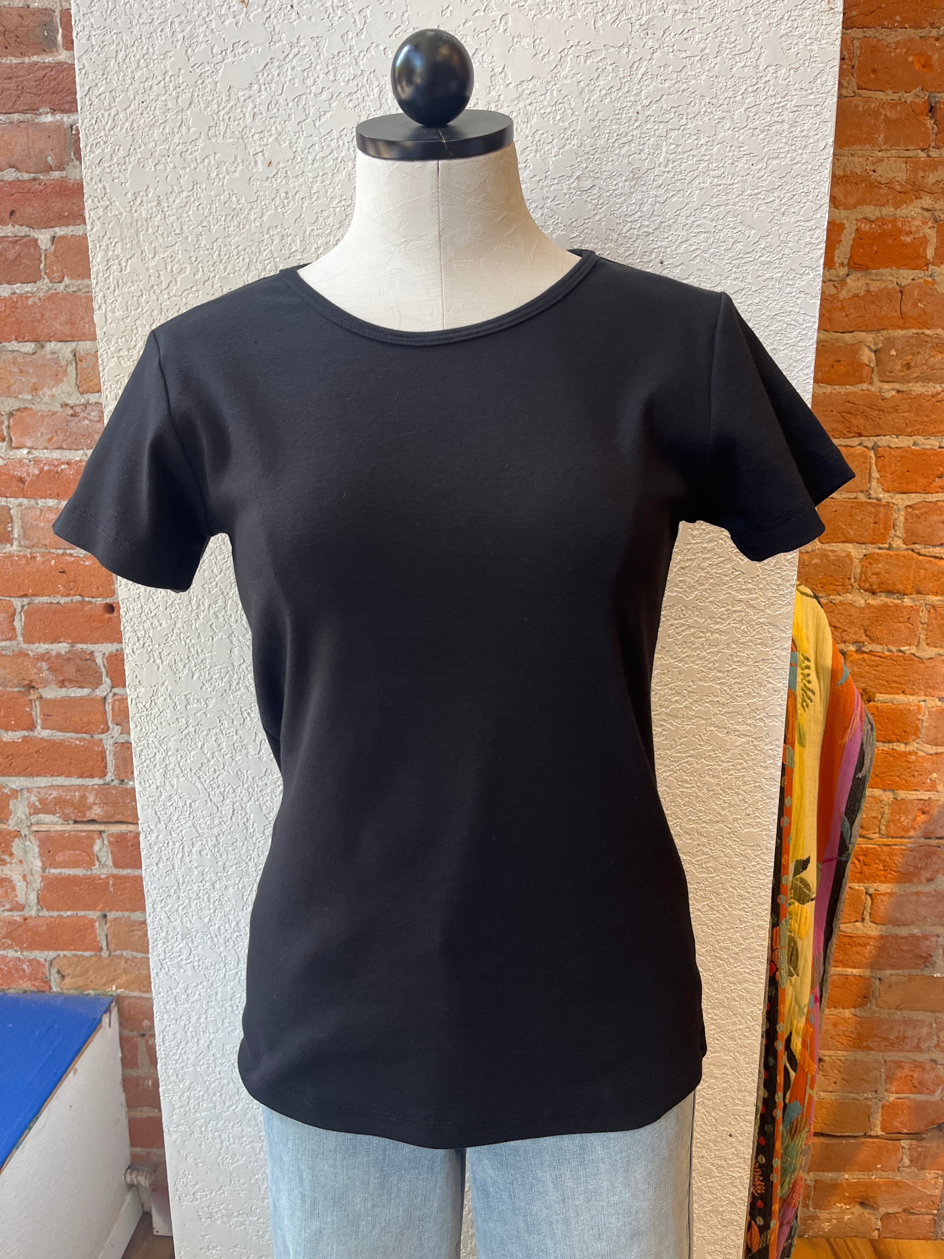Necessitees t-shirt, jewel neck short sleeve