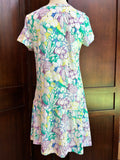 Escape by Habitat dress, ruffle-hem print SALE Size S