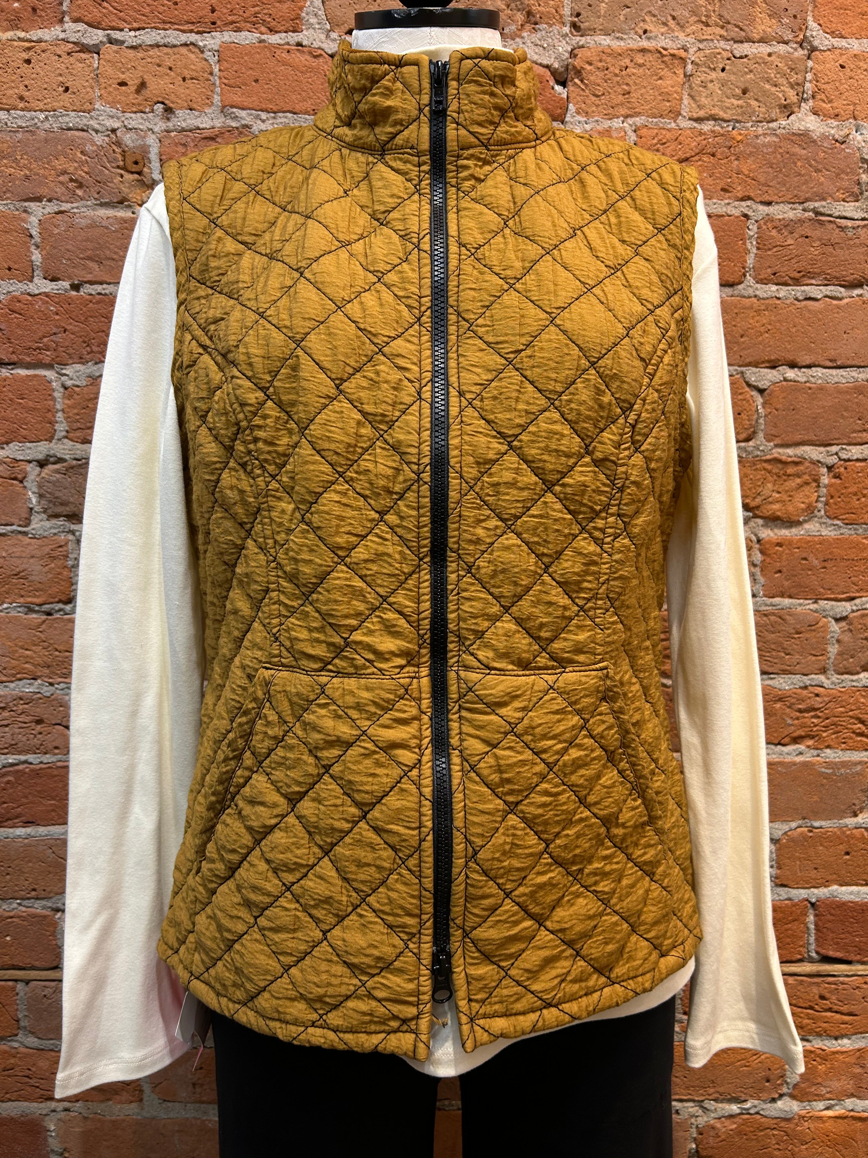 Cut Loose vest, quilted SALE Size S