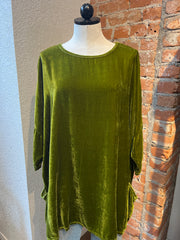 Cut Loose shirt, velvet One Size (2 colors)