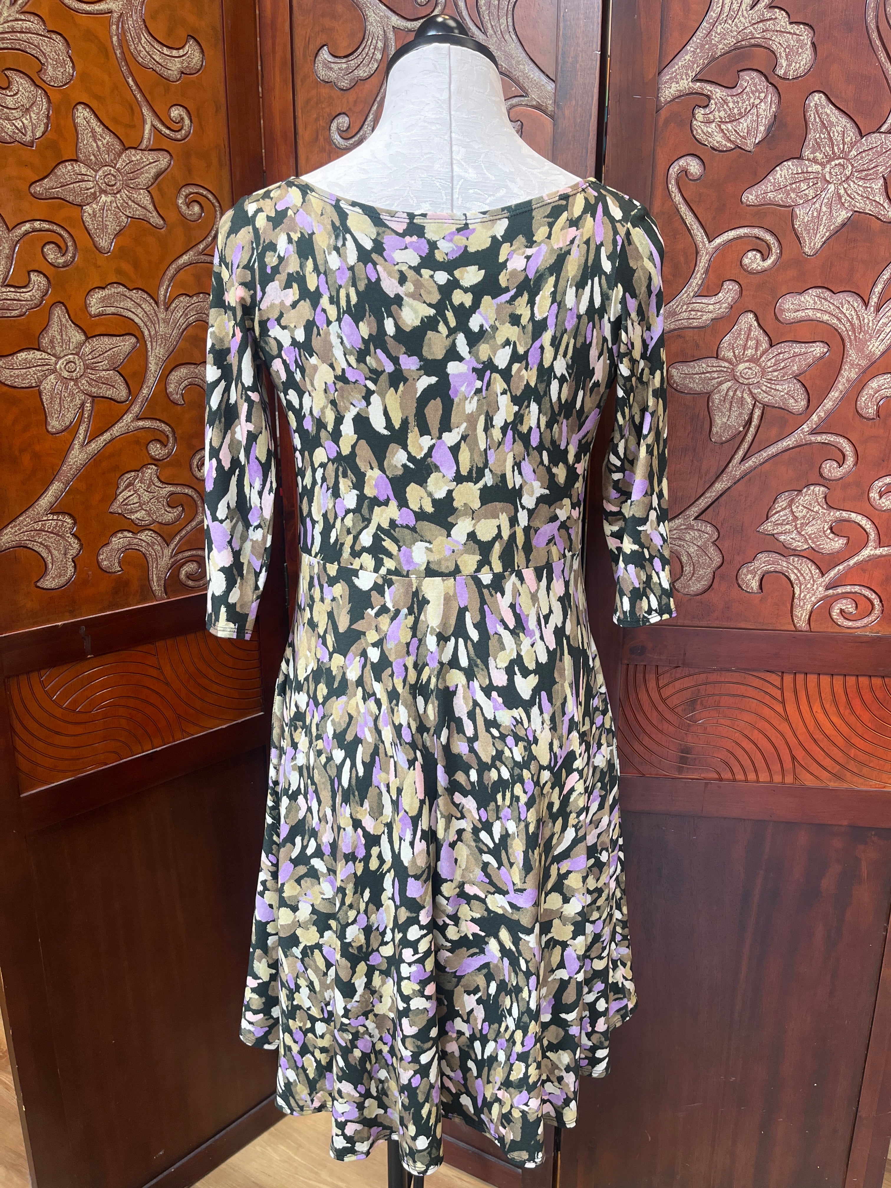 Vestido Salaam Annie, manga 3/4 (2 estampados)