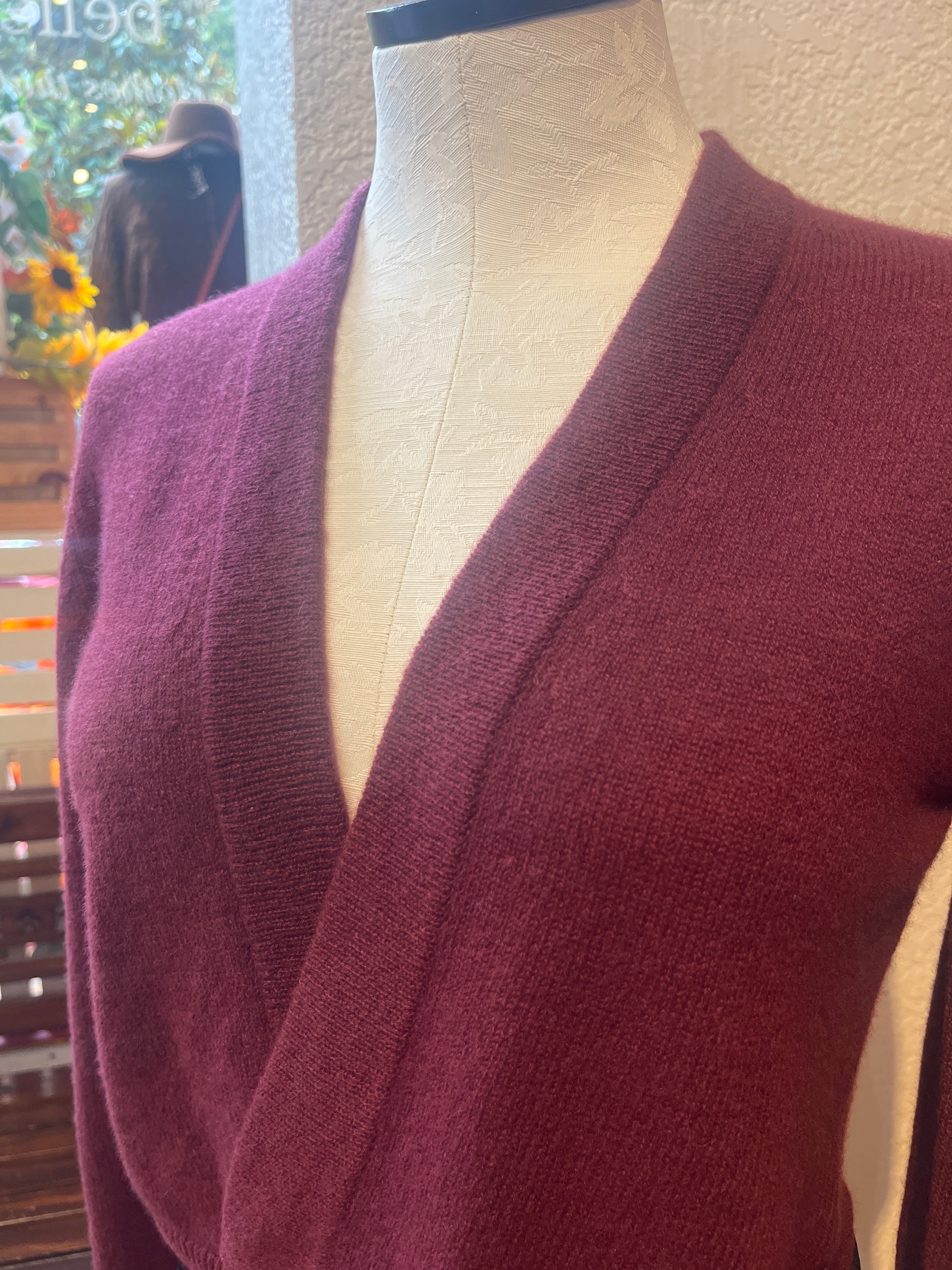 Alashan sweater L1145, cashmere Natalie shrunken cardigan