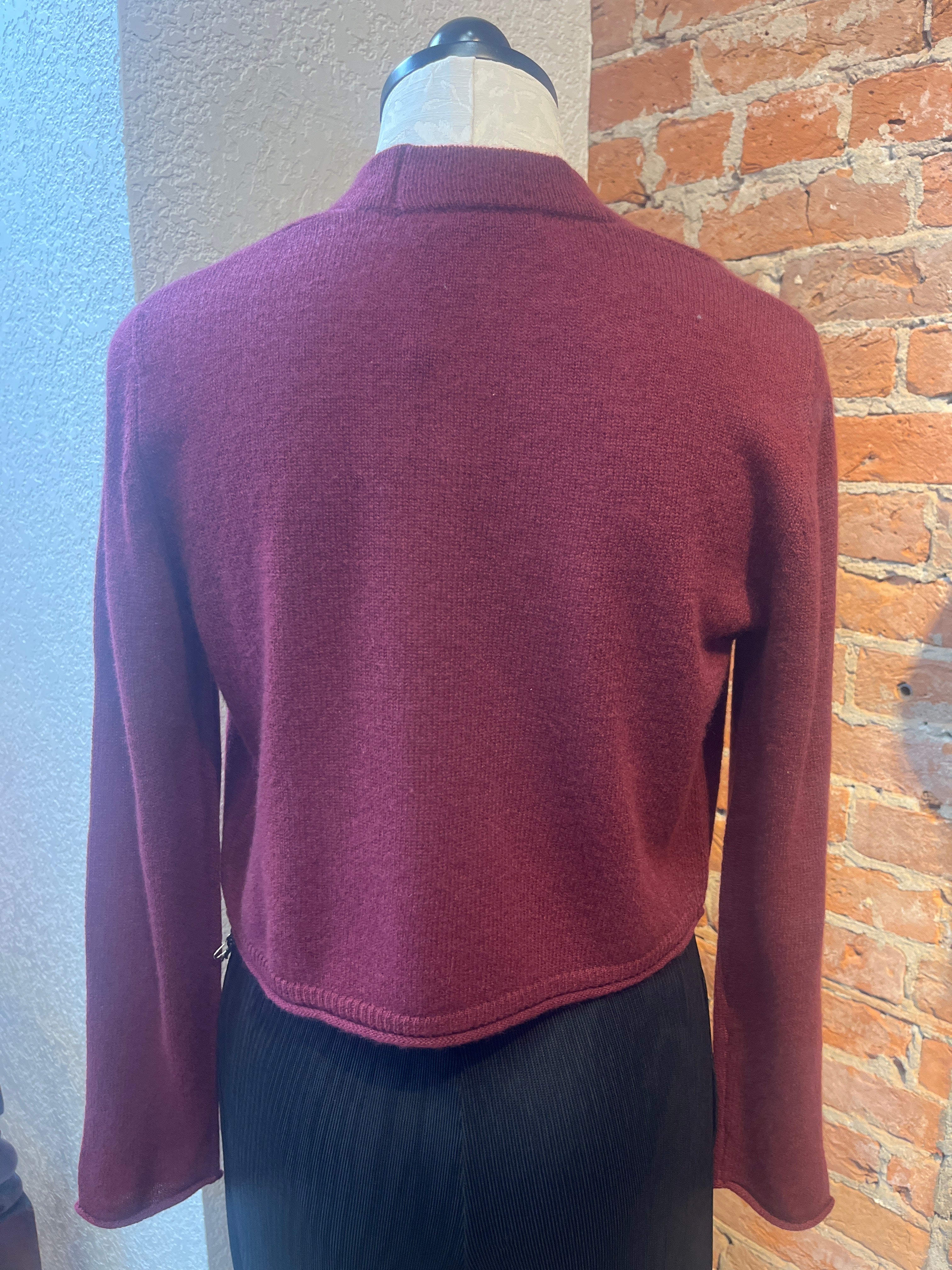 Alashan sweater L1145, cashmere Natalie shrunken cardigan