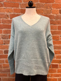 Renuar sweater 6905, heathered v-neck (2 colors)