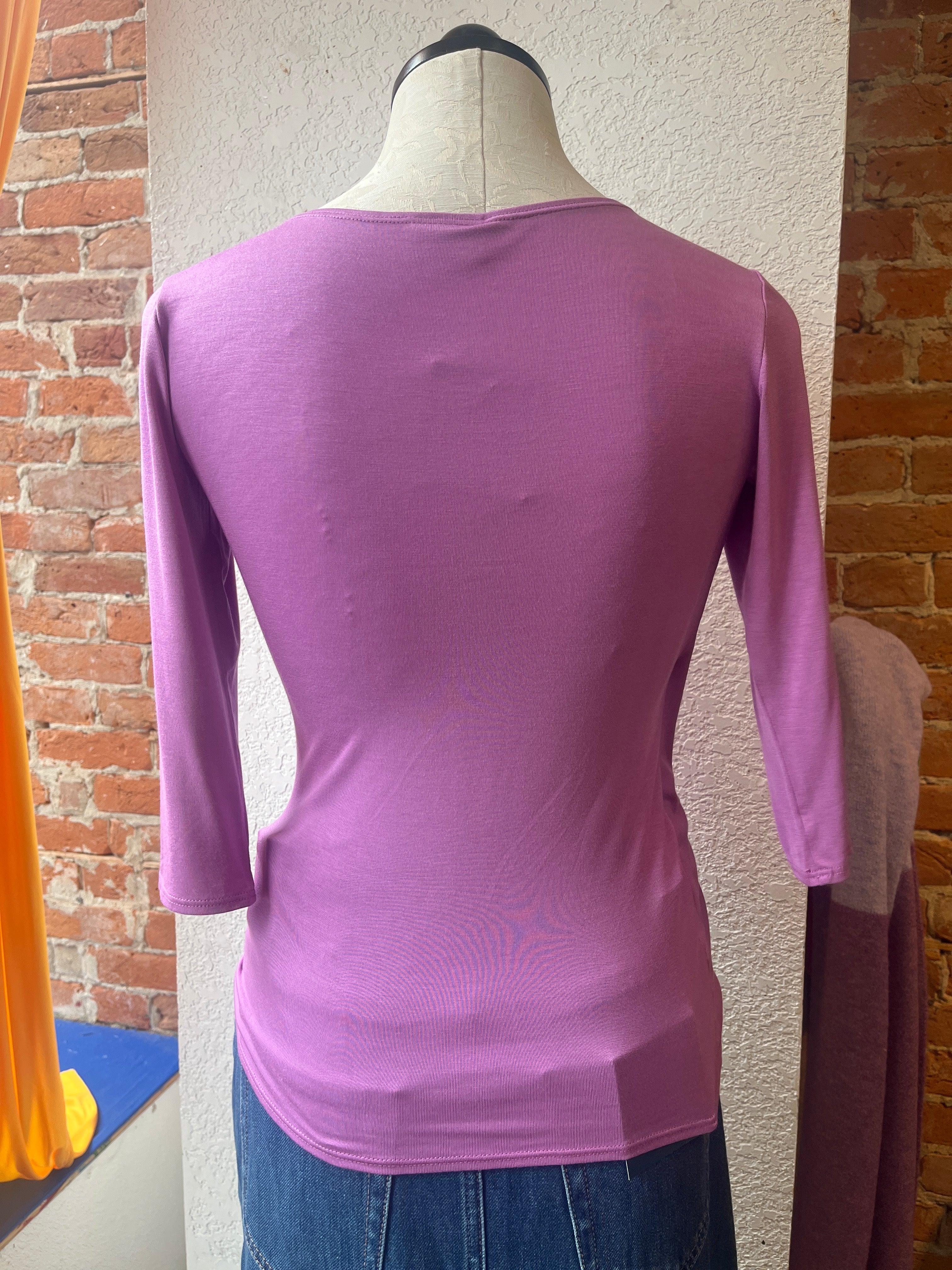 Salaam wrap shirt, solid