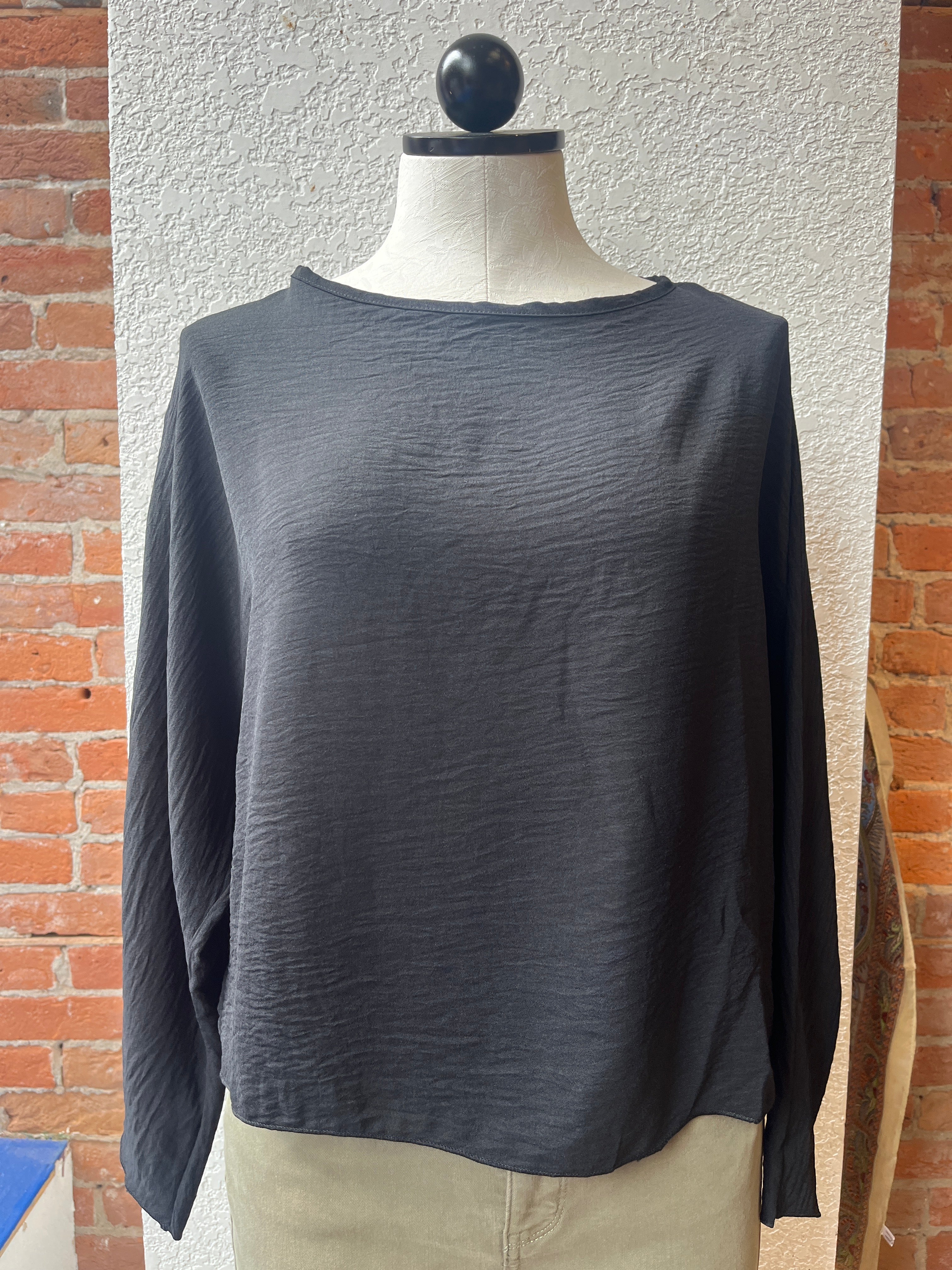 M (Made in Italy) shirt, boatneck (3 colors) 10-12313X